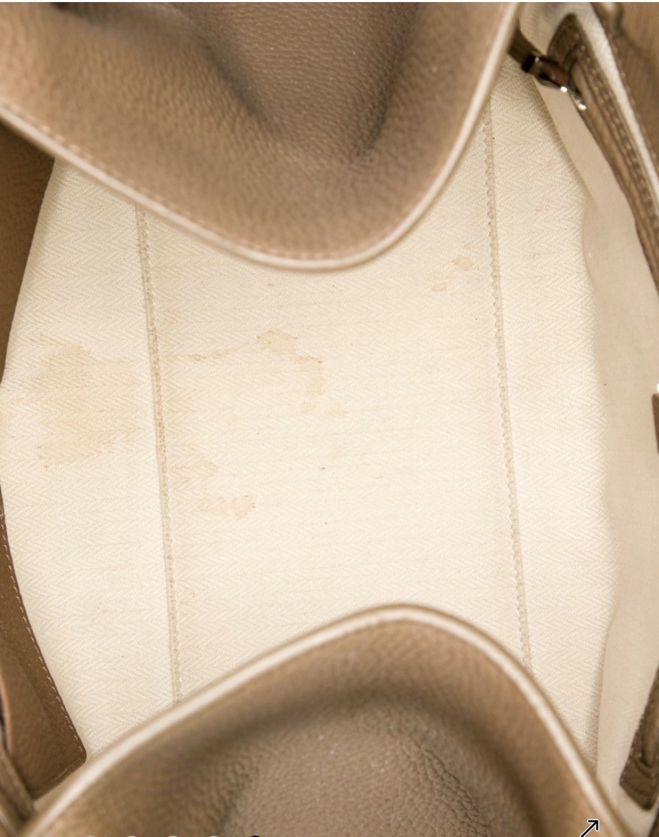 The Row Margaux 12 Bag, Brown Matte Grained Calfskin Silver Hardware