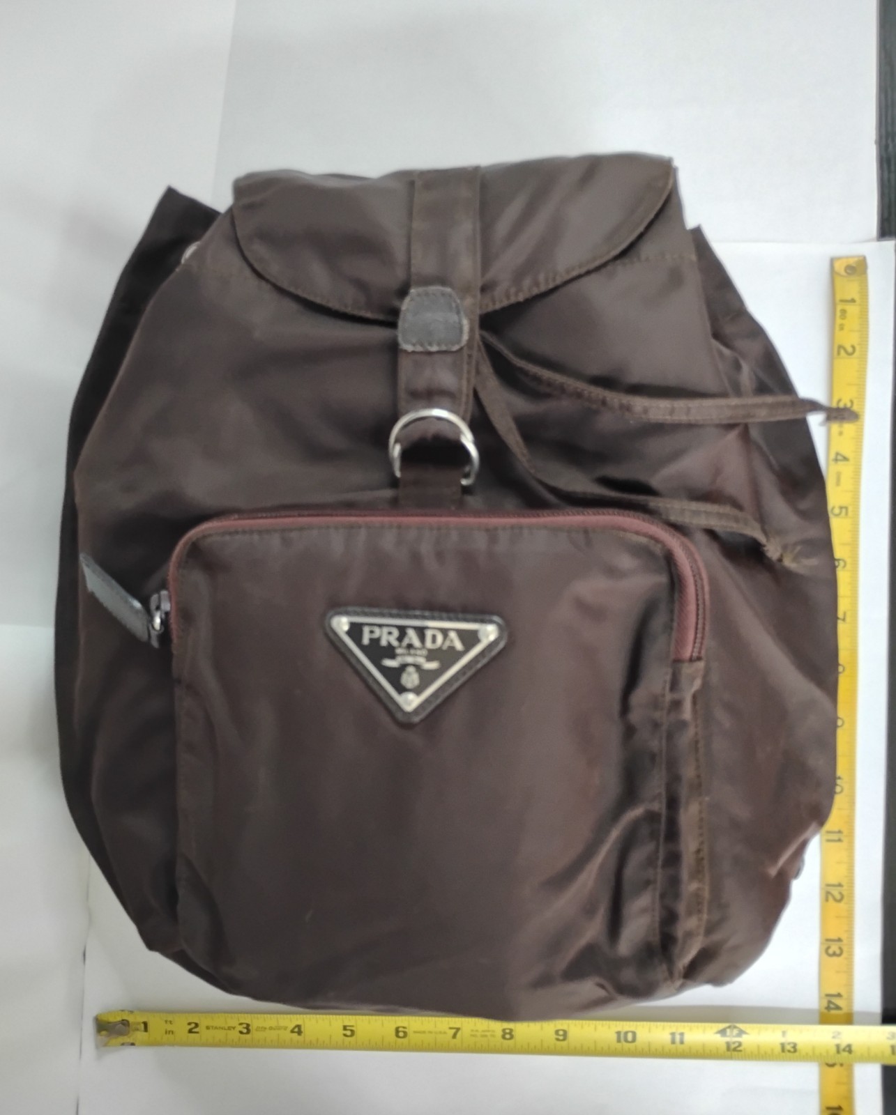 PRADA Nylon Backpack Pre-owned