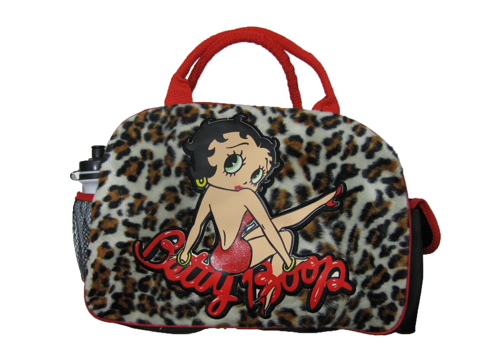 OOCL03SR Betty Boop Leopard Handbag / Purse 14” X 10” x 5″ BRAND NEW WITH TAGS