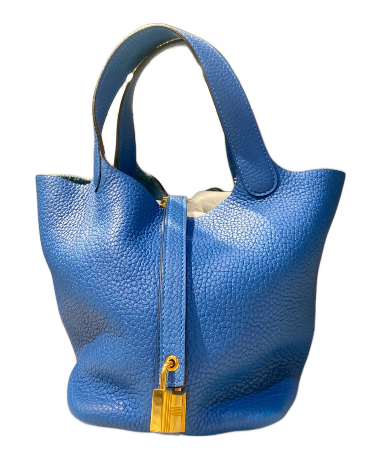 Hermes Picotin Lock PM Gold Handbag Gold Hardware #TFB407