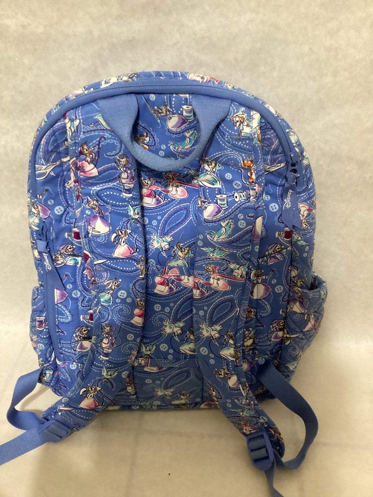 Vera Bradley Disney Campus Backpack Bag Cinderella Paisley Friends