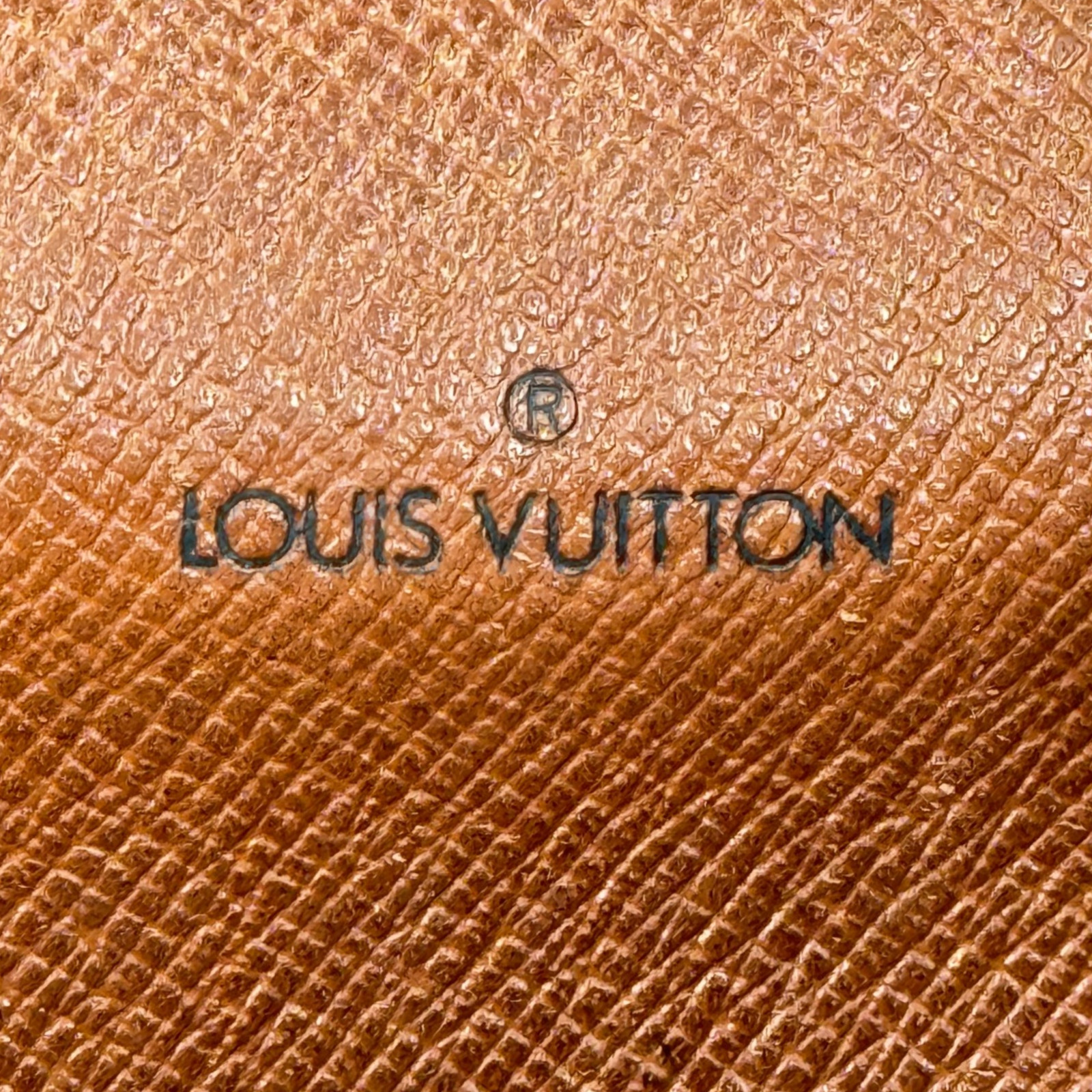 LOUIS VUITTON Porte Documents Senateur Monogram Canvas Brown Briefcase M53335