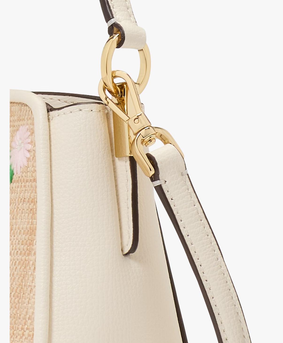 Kate Spade Phoebe Straw & Leather Mini Top Handle Crossbody Bag KL044 NWT $339