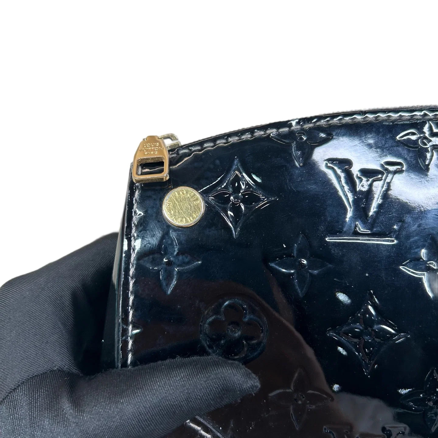 Louis Vuitton Shoulder Bag Black Vernis (dh071526i4r)