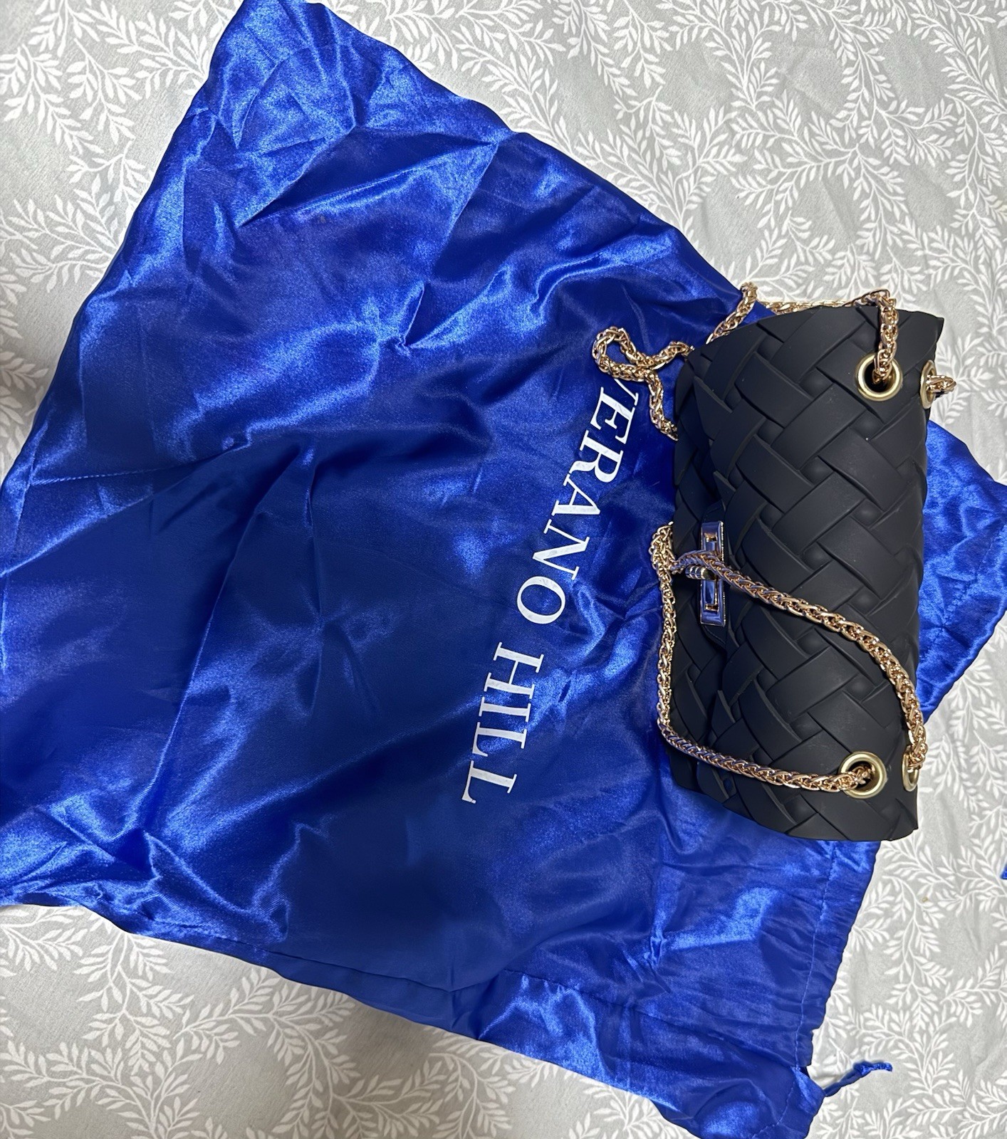 Verano Hill Black Mini Cross Bag