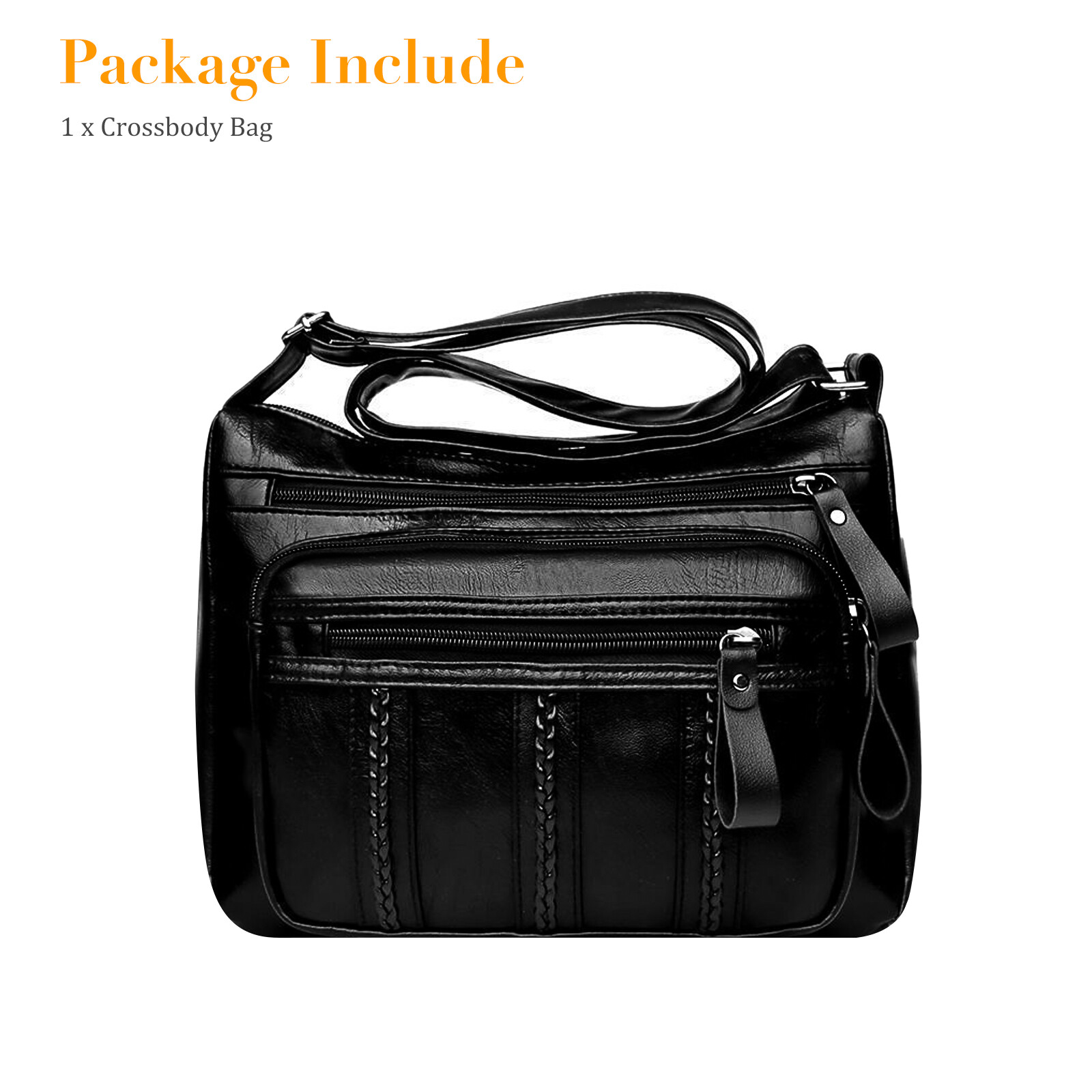 Women Shoulder Handbag Cross Body Pouch Bag Leather Cell Phone Purse Wallet Case