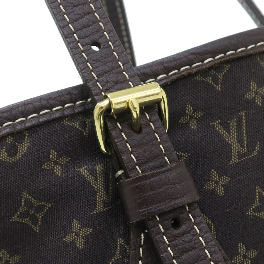 Louis Vuitton Run Bucket PM M95226 Coated Canvas Brown Shoulder Bag #SAB15727
