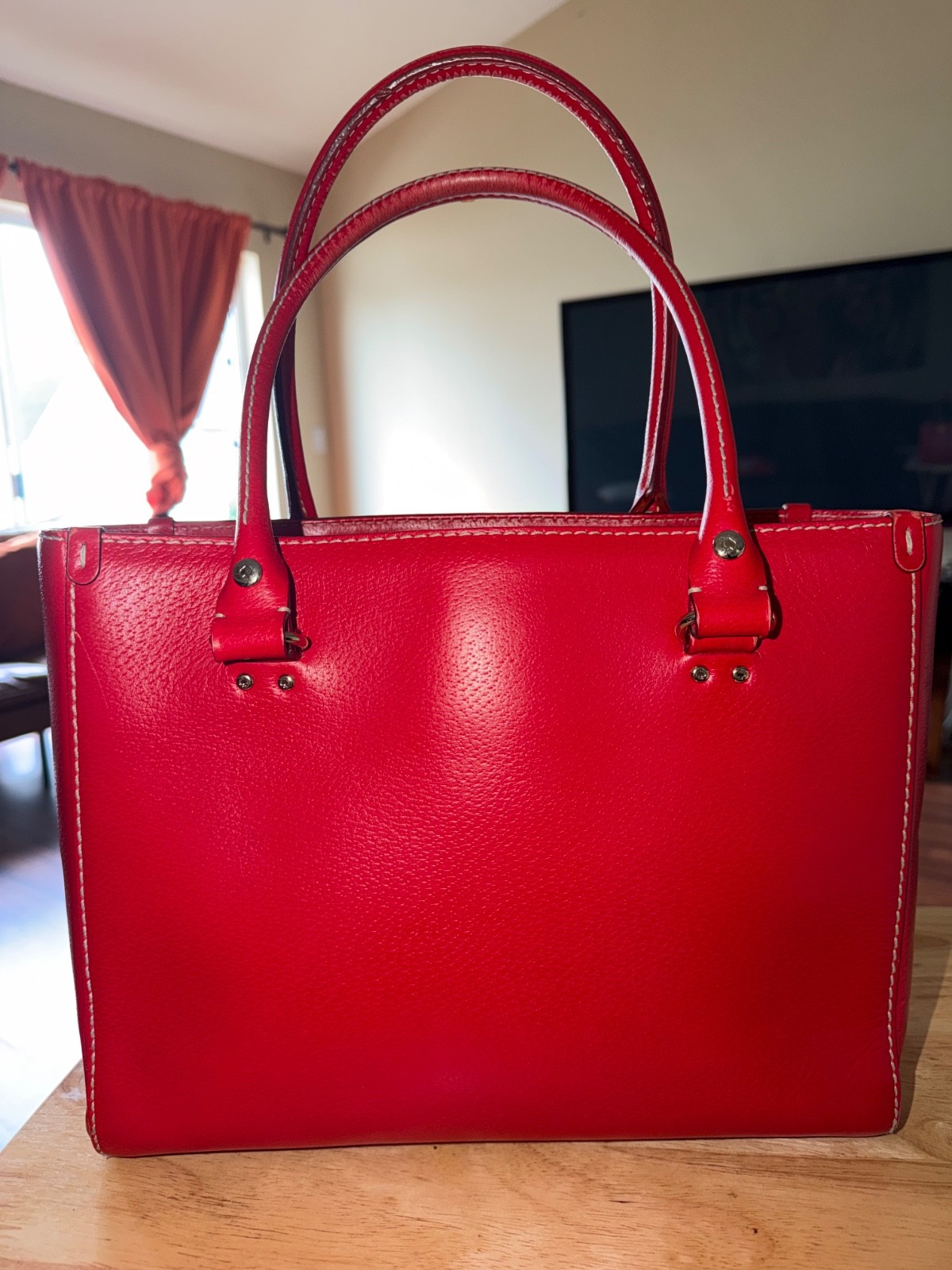 Kate Spade New York Tote Woman’s Shoulder Bag – Red