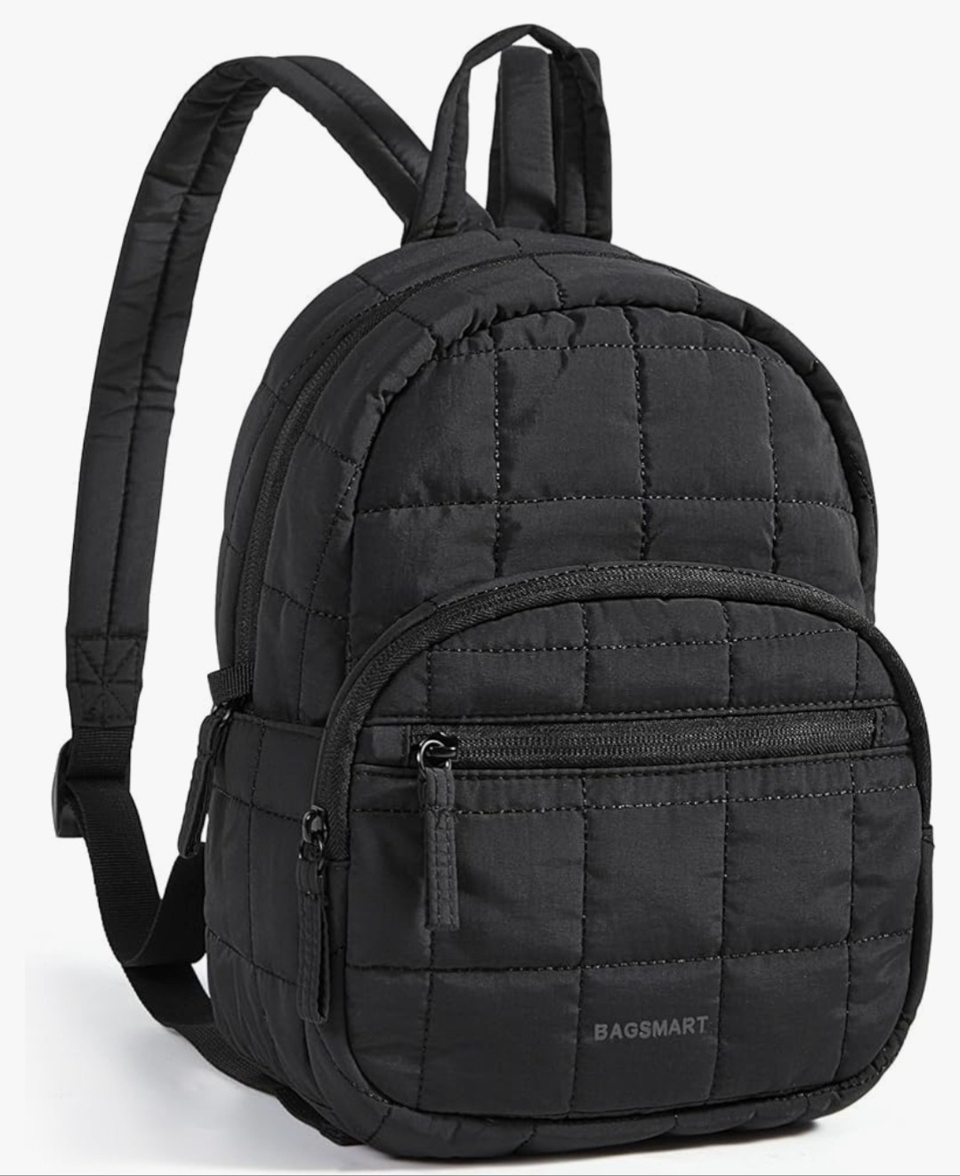 Bagsmart Mini Backpack Small Daypack Purse Water Resistant Black Bag