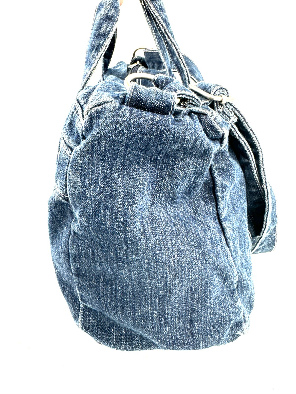 Unbranded Jeans Denim East West Medium Shoulder Bag Duffle Travel School Gym