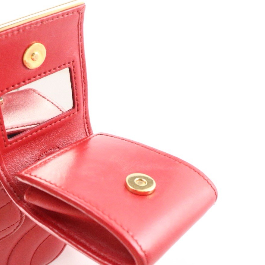 Prada Red Diagramme Quilted Leather Chain Flap Shoulder Crossbody Bag Authentic