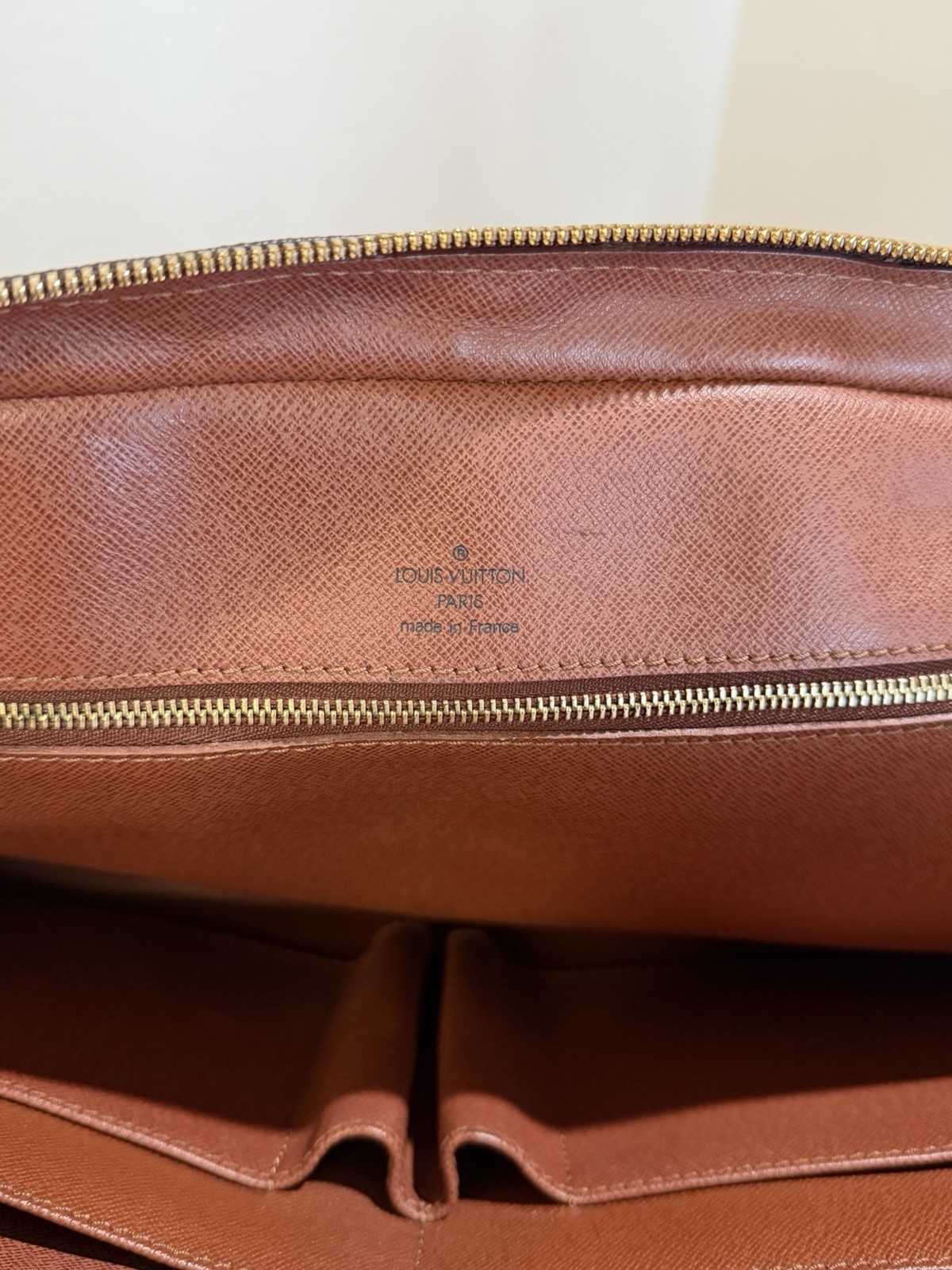 Louis Vuitton Vintage Monogram Serviette Porte Documents Voyage Briefcase