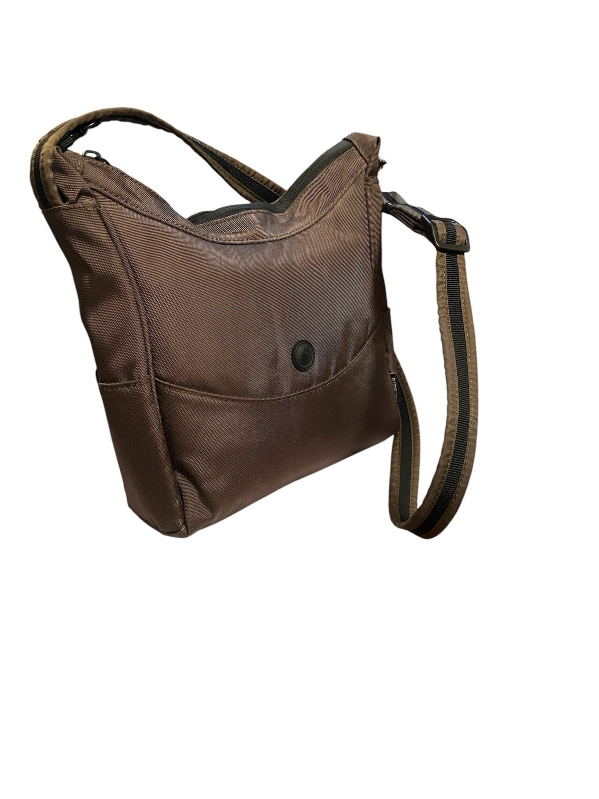 Pacsafe Crossbody Bag Citysafe 200 Anti-Theft Brown Exomesh Security Purse