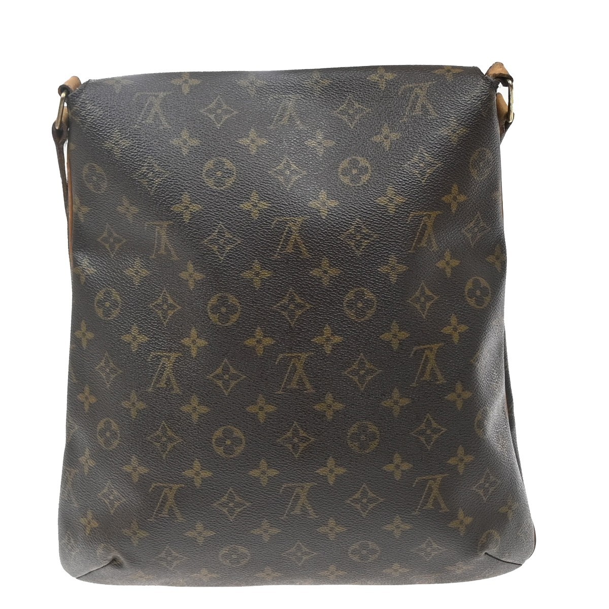 LOUIS VUITTON Musette Shoulder Bag Monogram Leather Brown Spain M51256 87YJ328