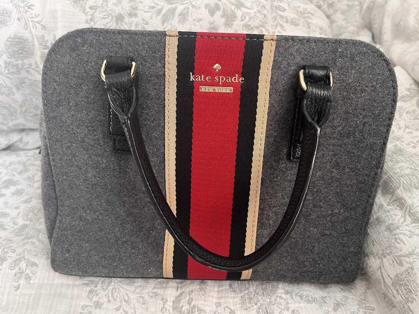 Kate Spade Wool Bag. Used 1 Time. Perfect Condition