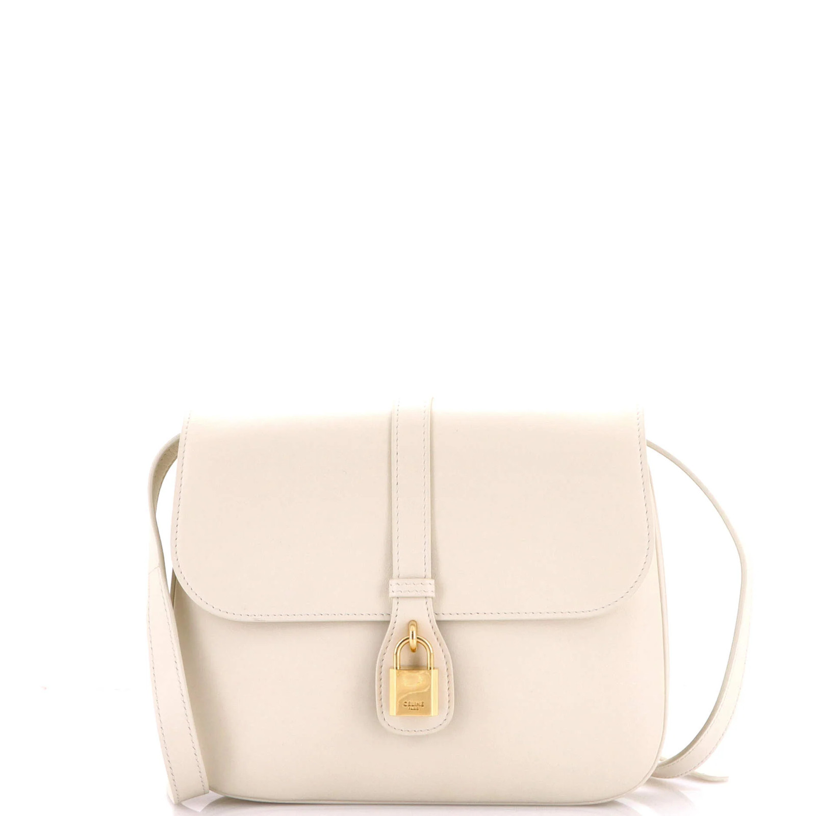 Celine Folco Bag Triomphe Coated Canvas Medium
