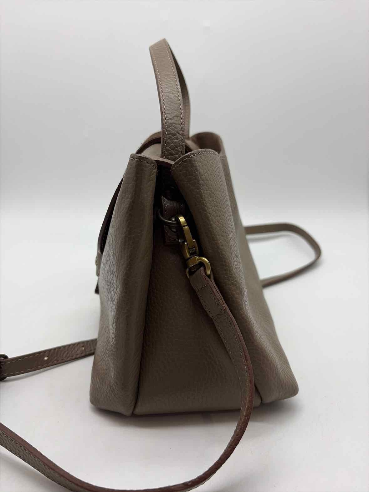 Vera Pelle Grey Crossbody Crossbody