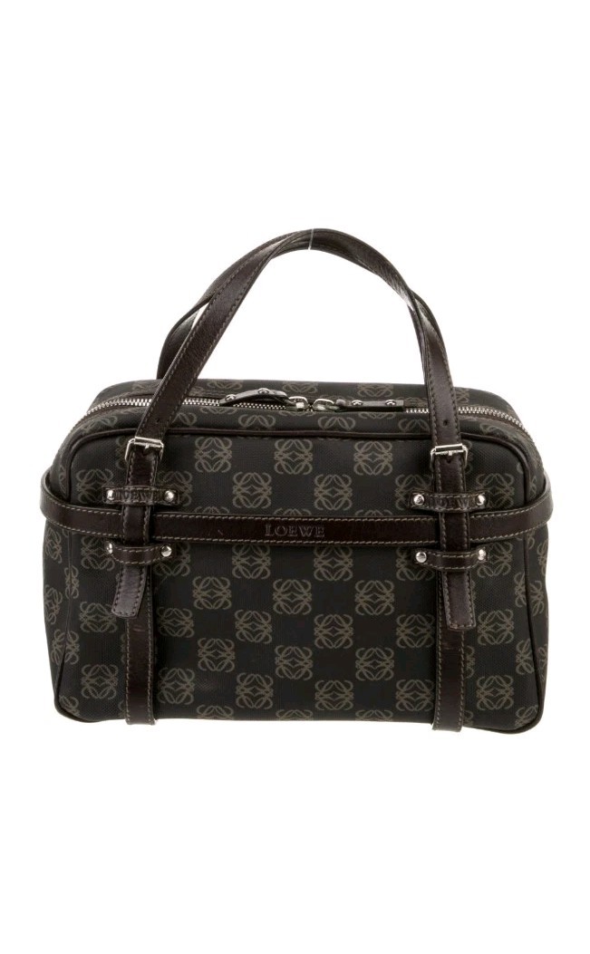 Loewe Anagram Coated Canvas handbag