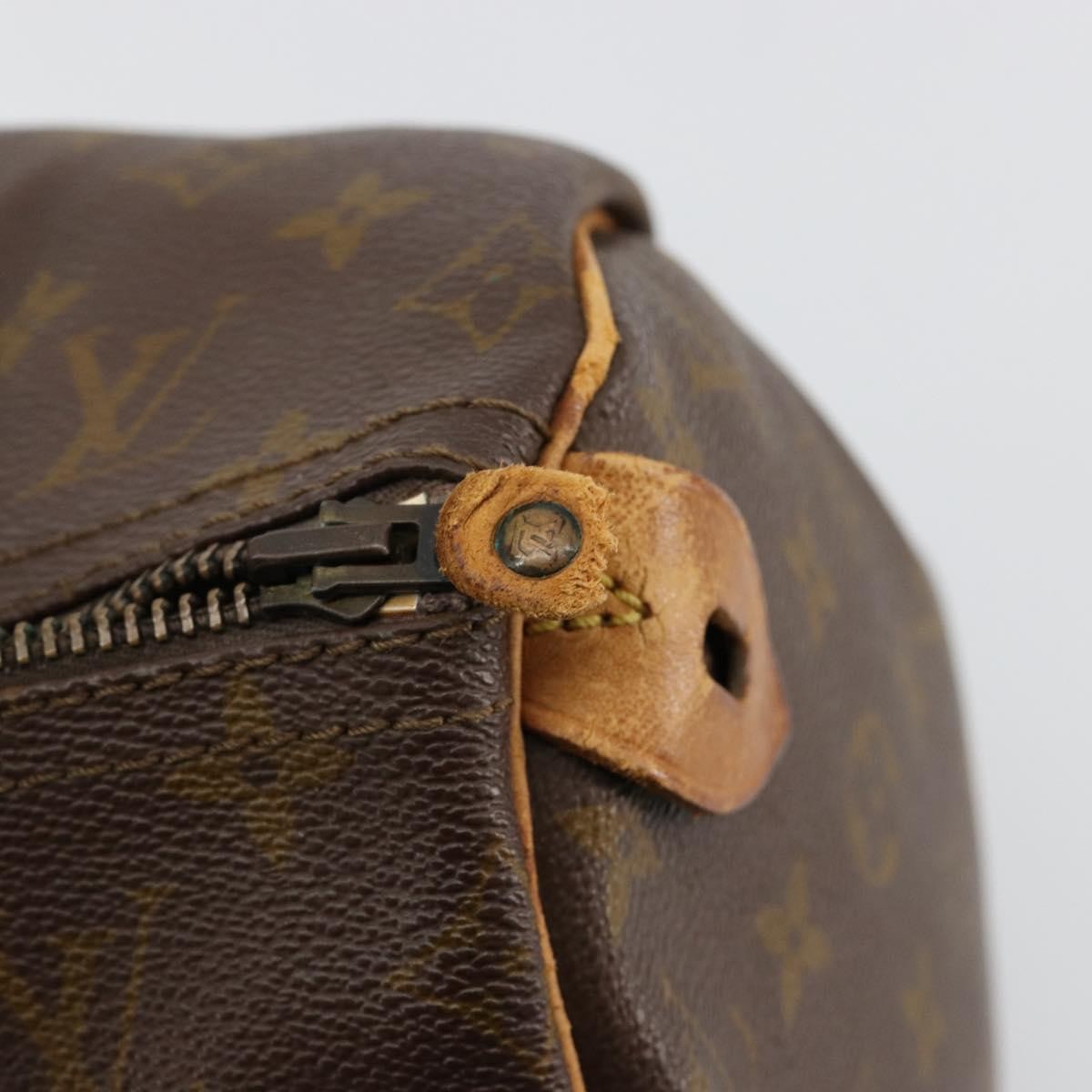 LOUIS VUITTON Monogram Speedy 40 Hand Bag Vintage M41522 LV Auth 180647