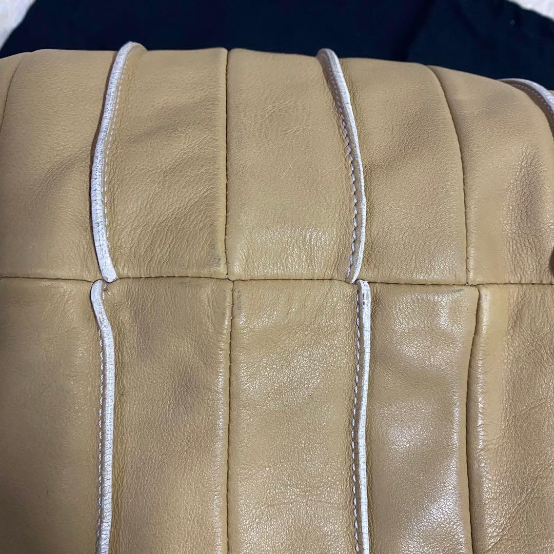 LUPO Tote Handbag Leather Shell Barcelona 45cm x 30cm Used – Minor Wear, Cond…