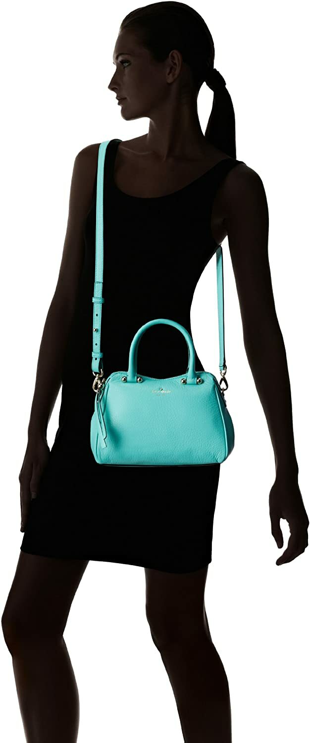 Kate Spade Leather Satchel Charles Street Mini Audrey Bag Freshair Light Green