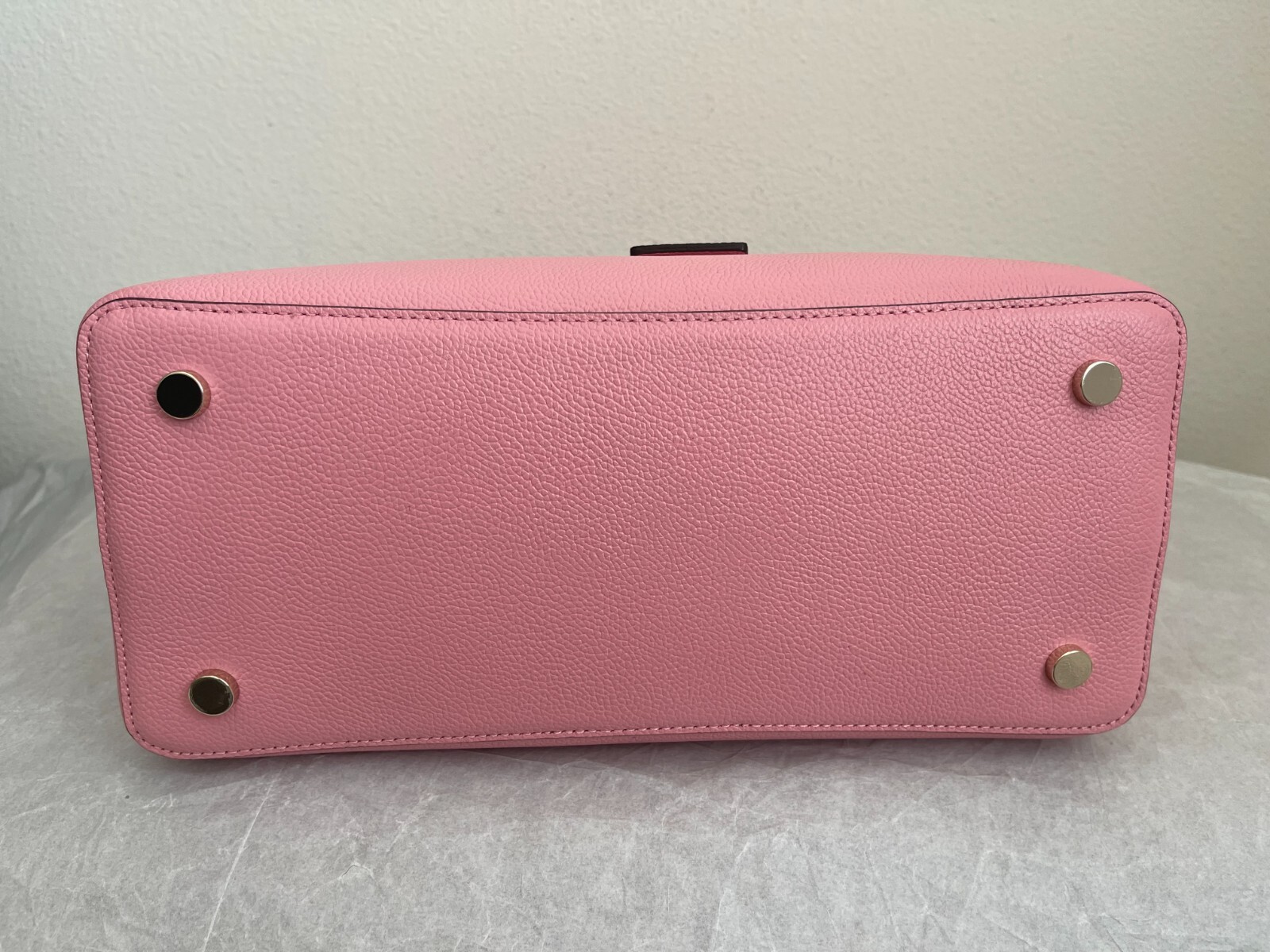 NWT Kate Spade Margaux Large Leather Satchel Bag $358 PXRUA160 Bright Carnation