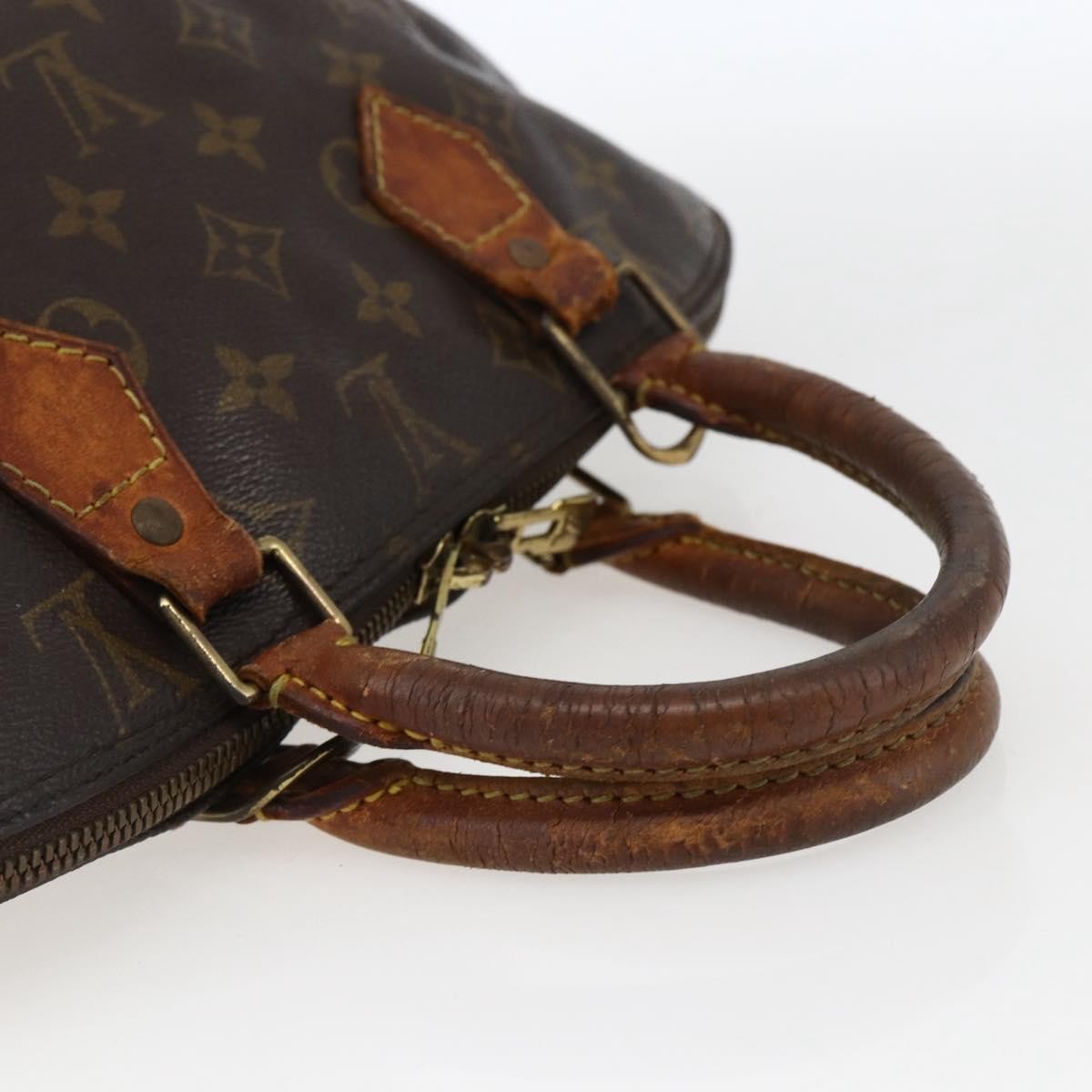LOUIS VUITTON Monogram Alma Hand Bag M51130 LV Auth 173673
