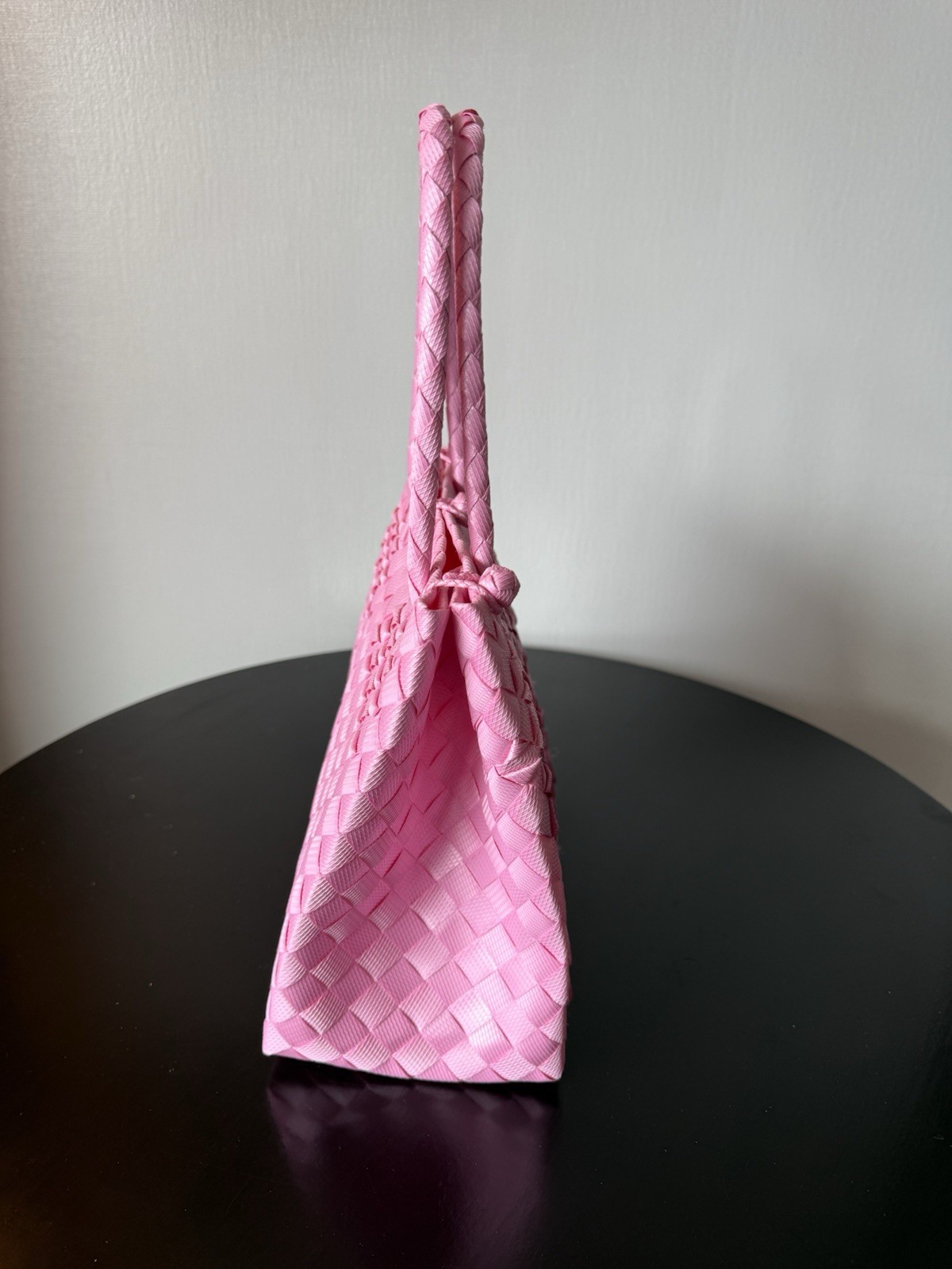 Bayong Bags Plastic Pink Medium Philippines Shopping Beach Modern