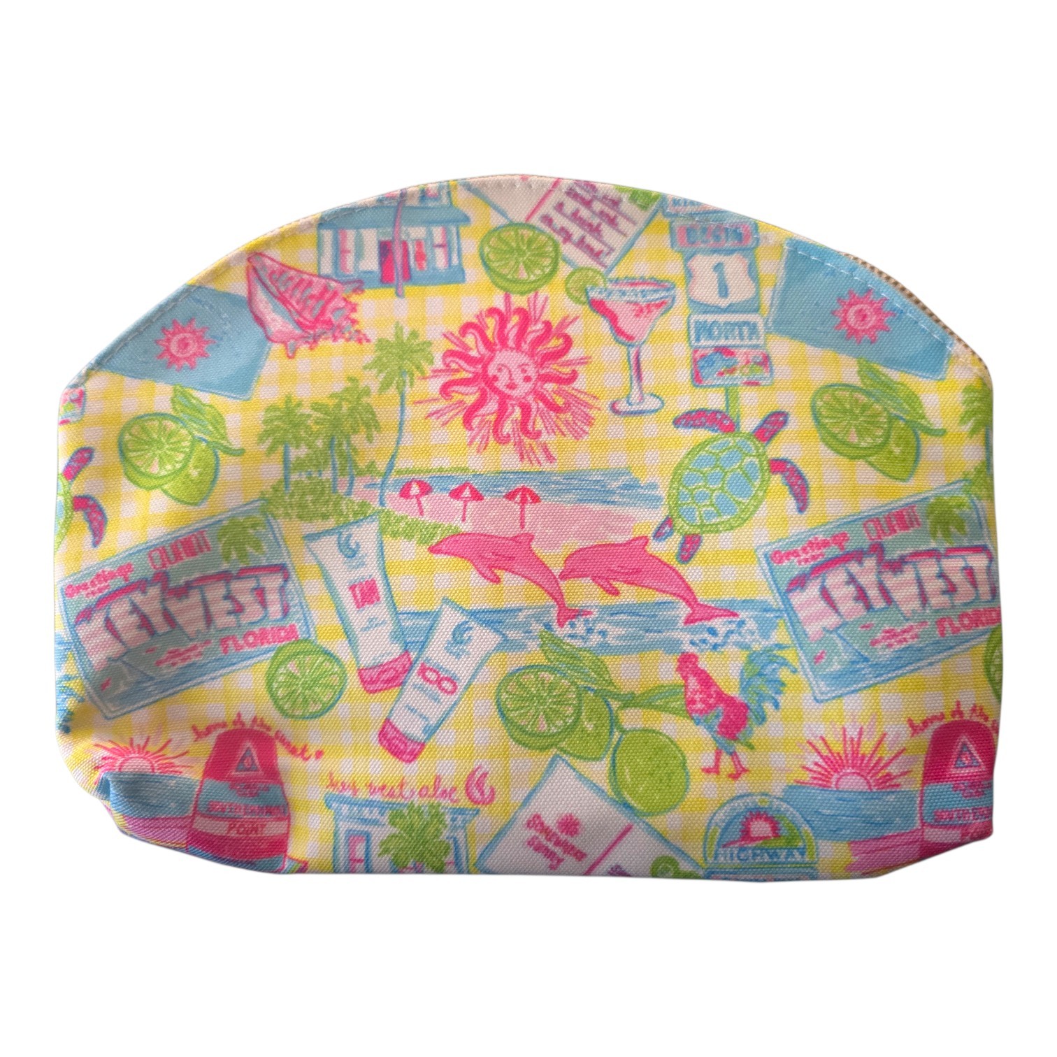 Smith & Quinn Everything Pouch Key West Florida Beach Print