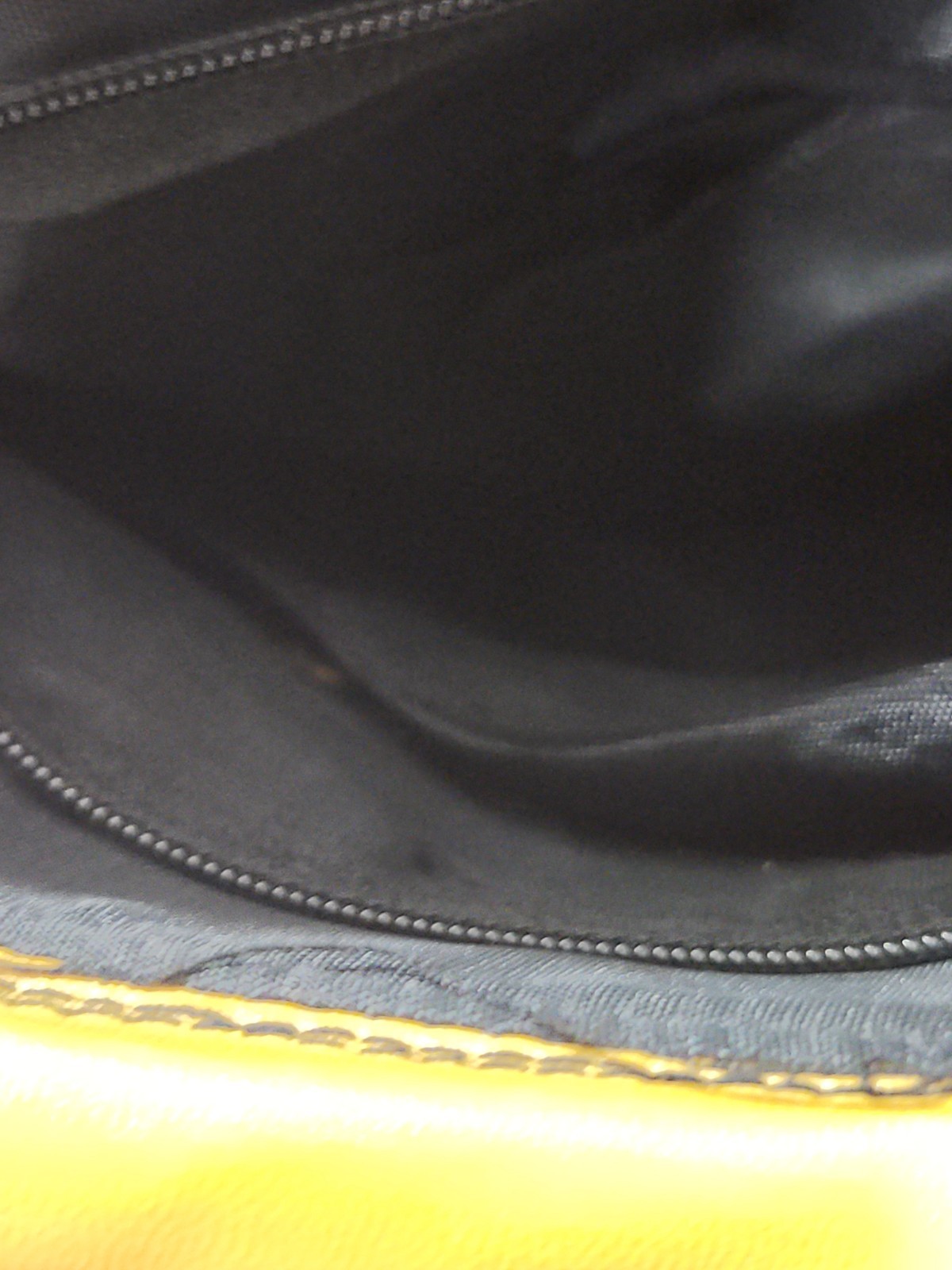 NWT Yan Bag 100% Silk Asian Red Yellow And Black 10.5×9″