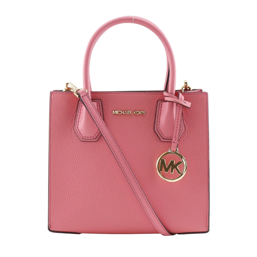 Michael Kors MERCER 35S1GM9M2L Shoulder Bag Calfskin Pink Women’s #NB576