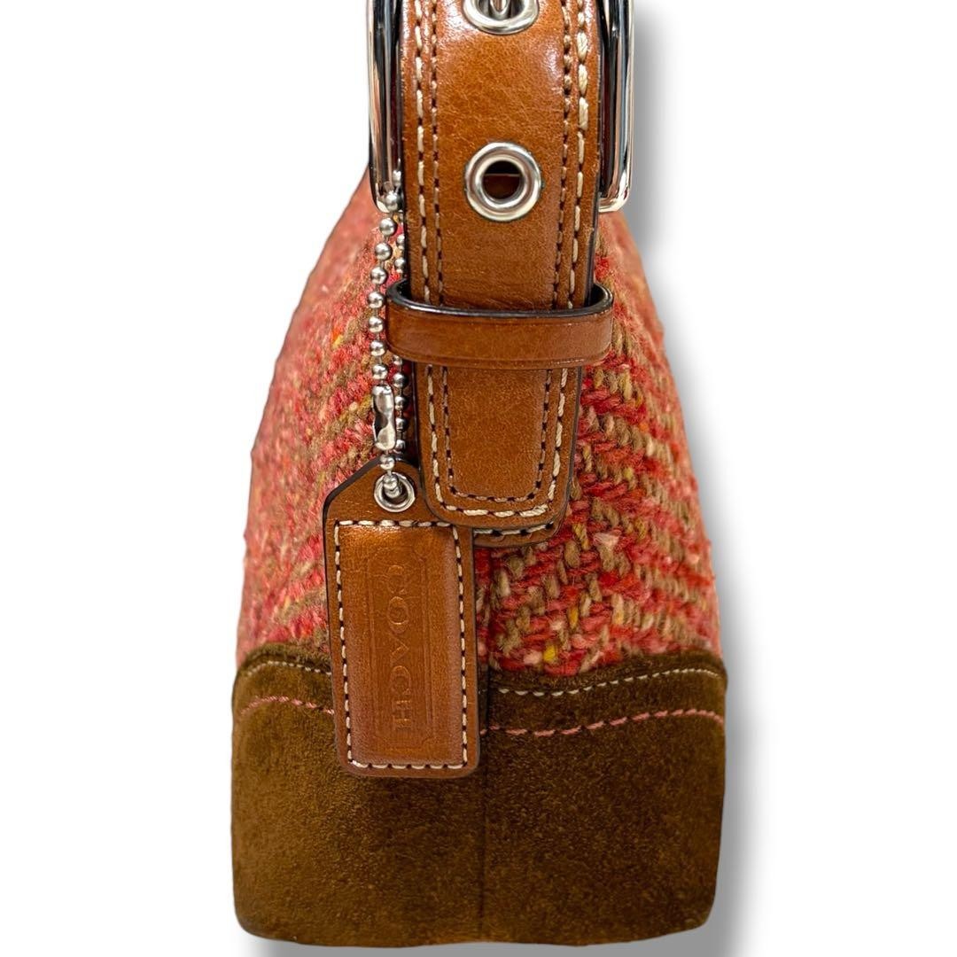 COACH Hamptons Demi Wool Accessory Pouch