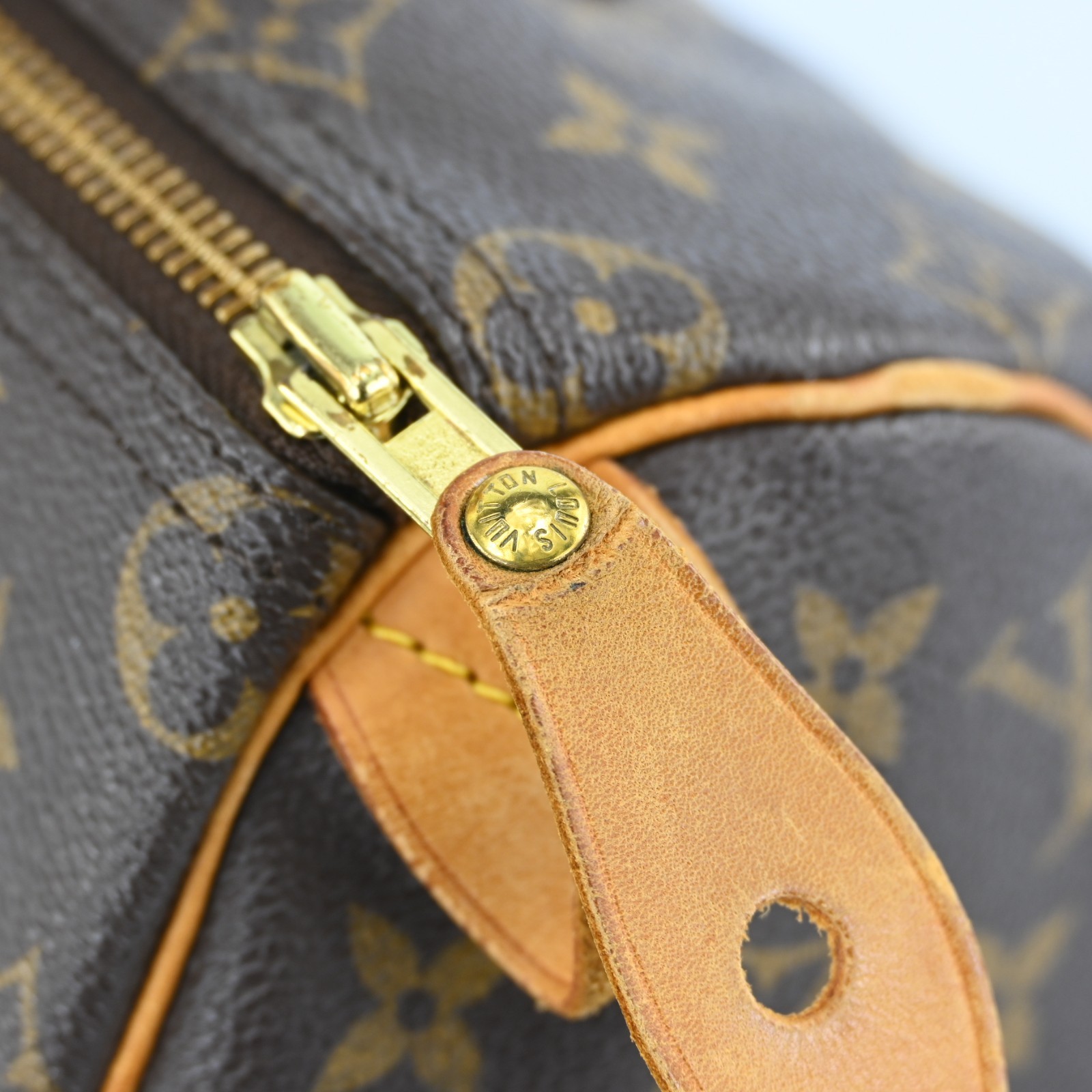 LOUIS VUITTON Monogram Speedy 25 M41528 Hand Bag Canvas P4944GA802