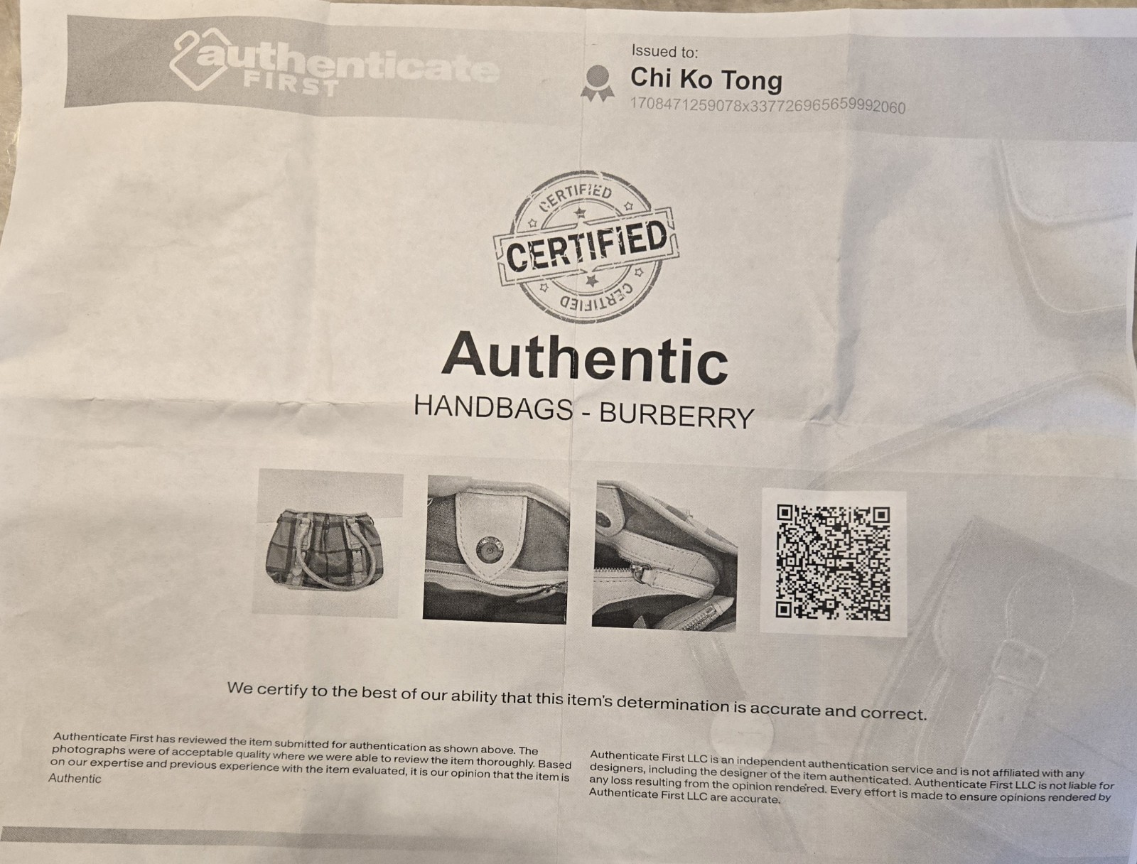 Authentic BURBERRY Check Northfield Tote