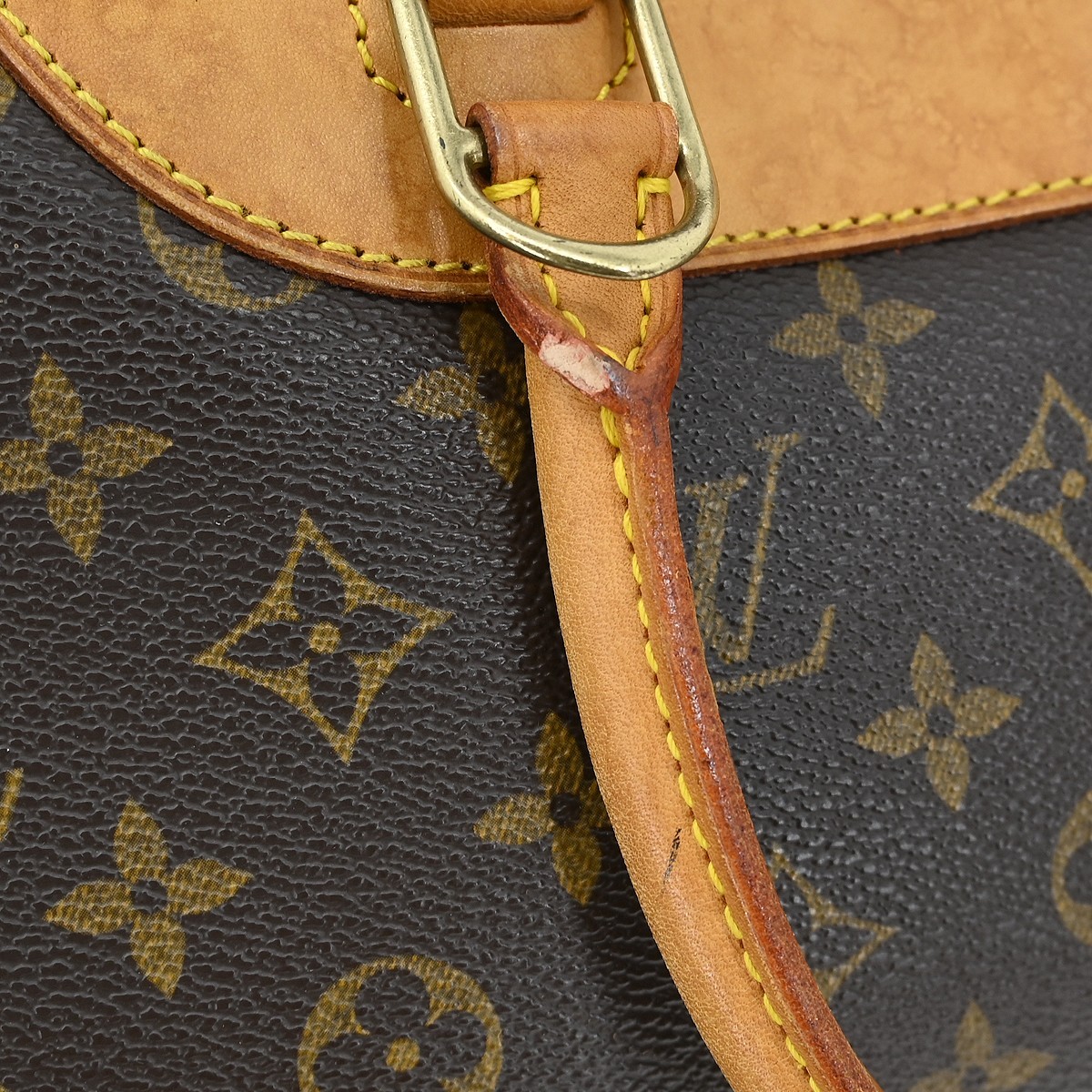 Best02 LOUIS VUITTON DEAUVILLE BOWLING HANDBAG MONOGRAM M42270 MB0062 YQ06566
