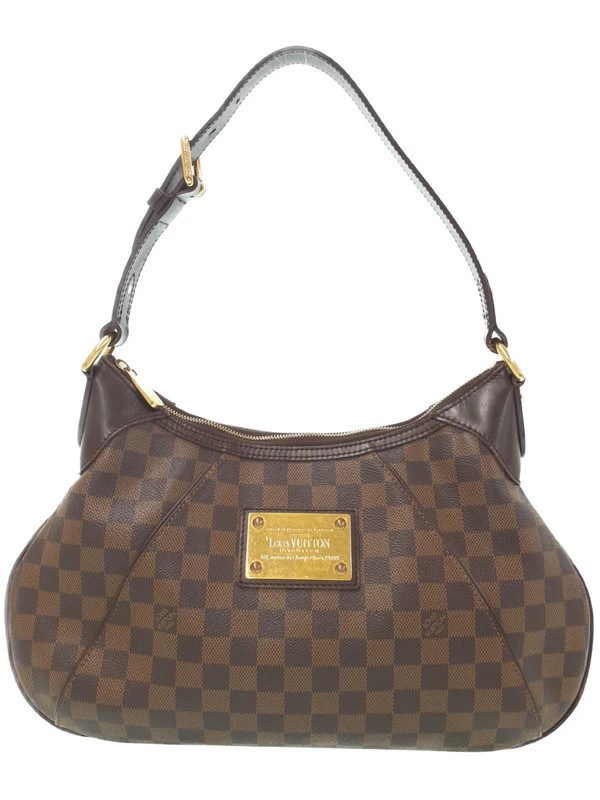 Louis Vuitton Damier Ebene Brown Thames Semi Shoulder Bag