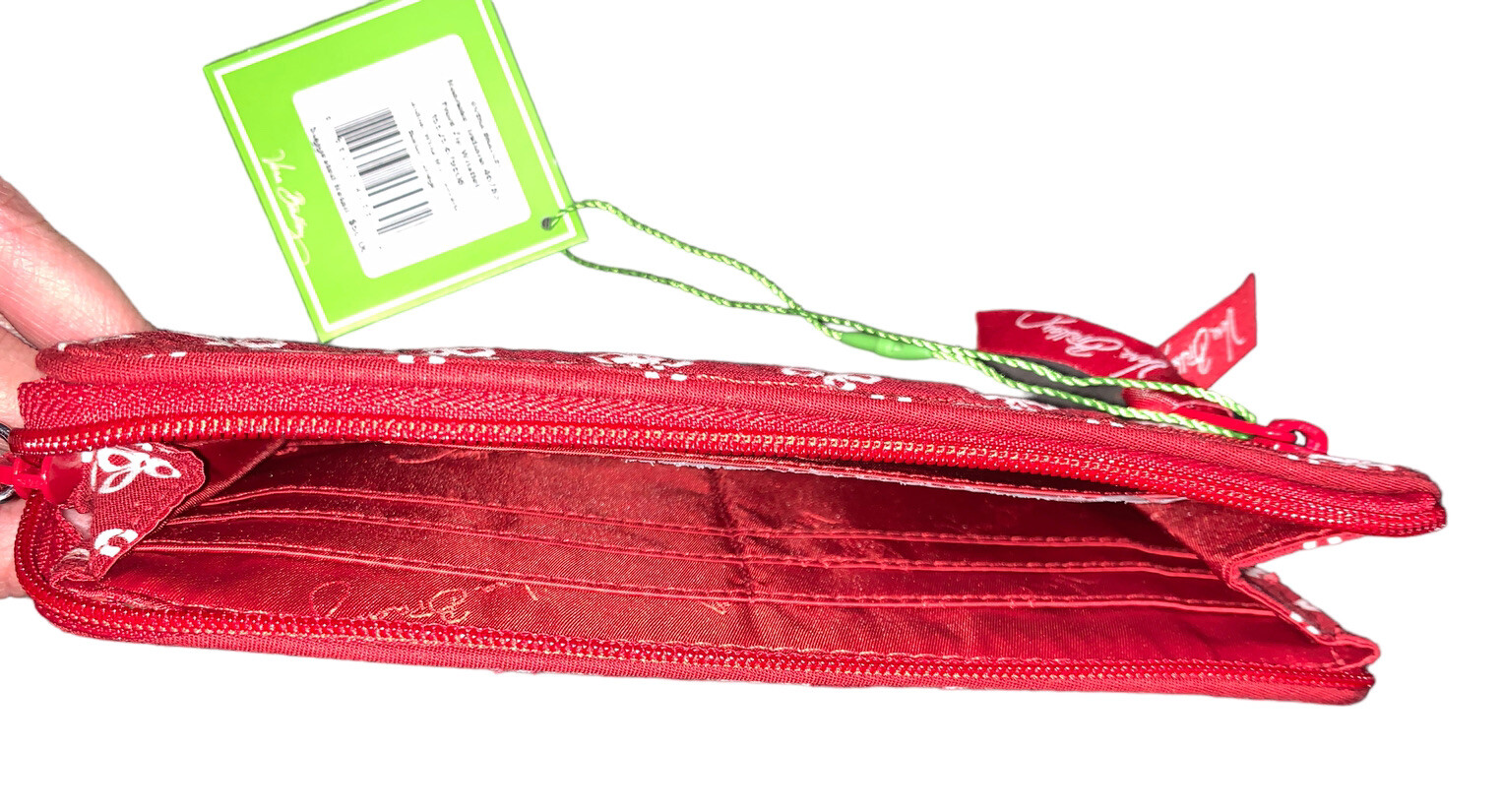 Boston College Eagles Vera Bradley University Front Zip Wristlet NWT