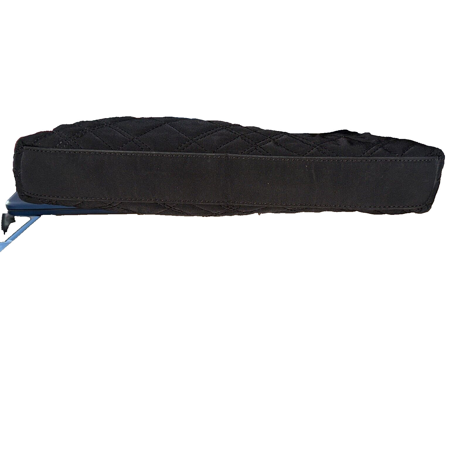 Vera Bradley Classic Black Quilted Microfiber Clutch Handbag | Cotton Blend