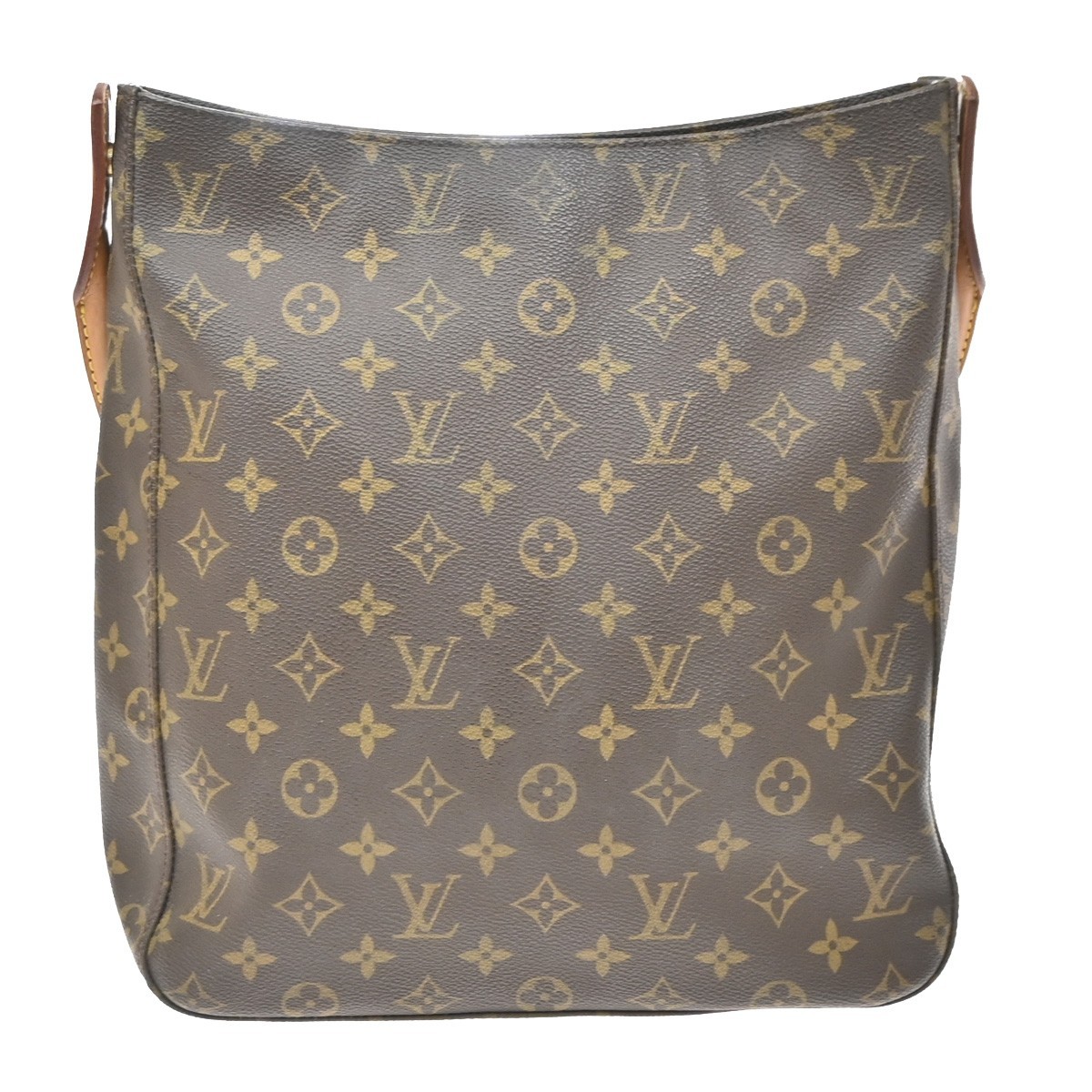 LOUISVUITTON Logo Looping GM Shoulder Bag Monogram Leather France M51145 73SA224