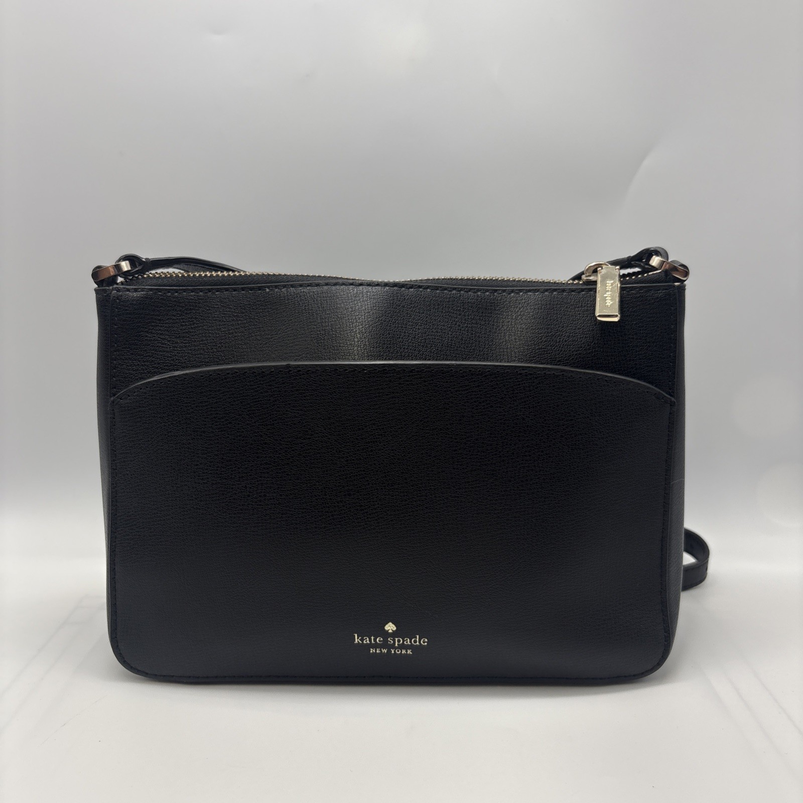 Kate Spade Crossbody Leather Black Handbag Shoulderbag Purse