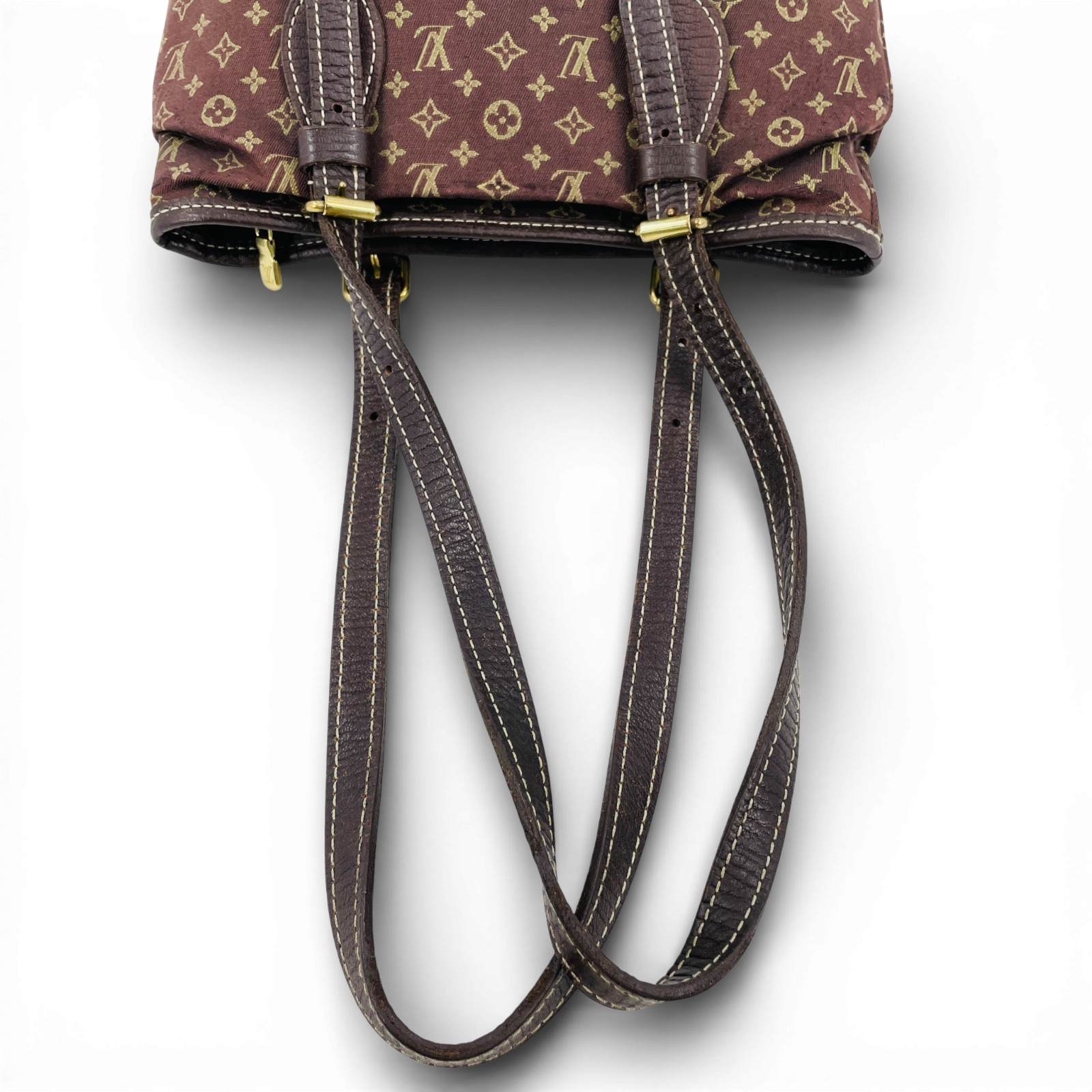 LOUIS VUITTON Bucket PM Monogram Mini Canvas Brown Vintage Shoulder Bag M95226
