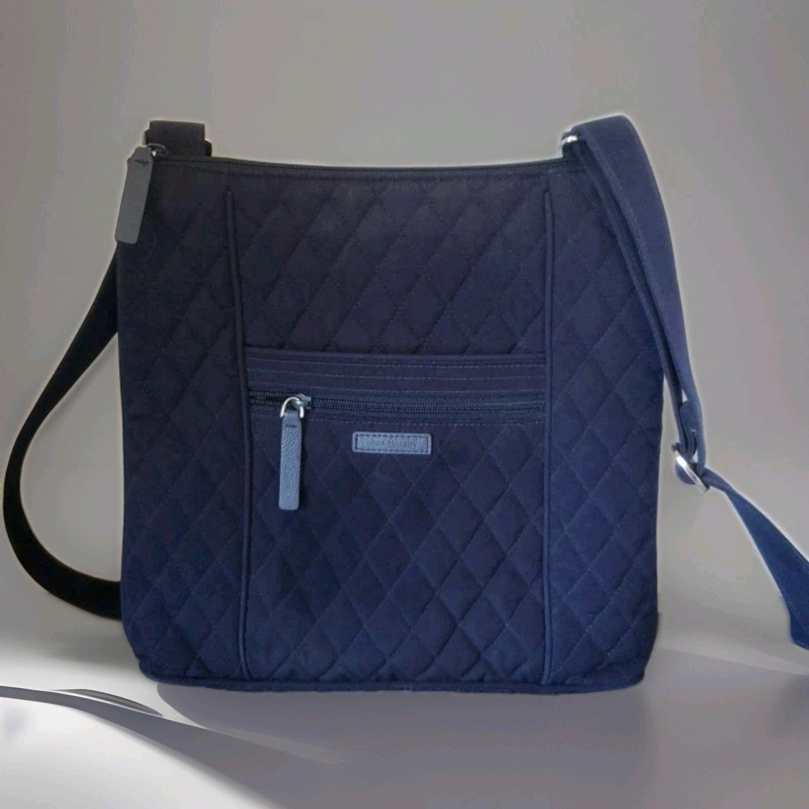 Vera Bradley Blue Hipster Crossbody Microfiber Material W/Silver-Toned Hardware