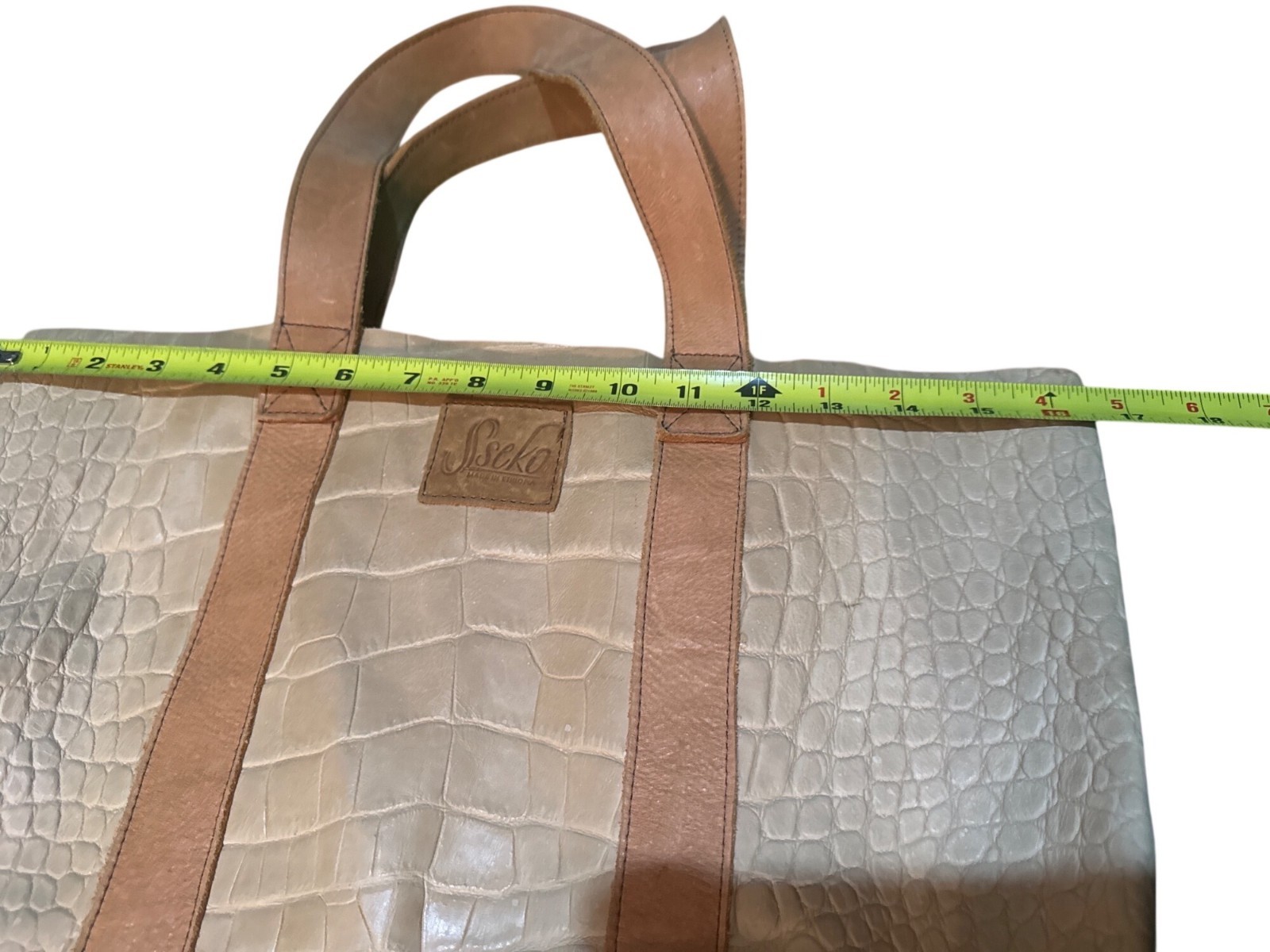 Sseko leather tote Ethiopia bag purse market carryall