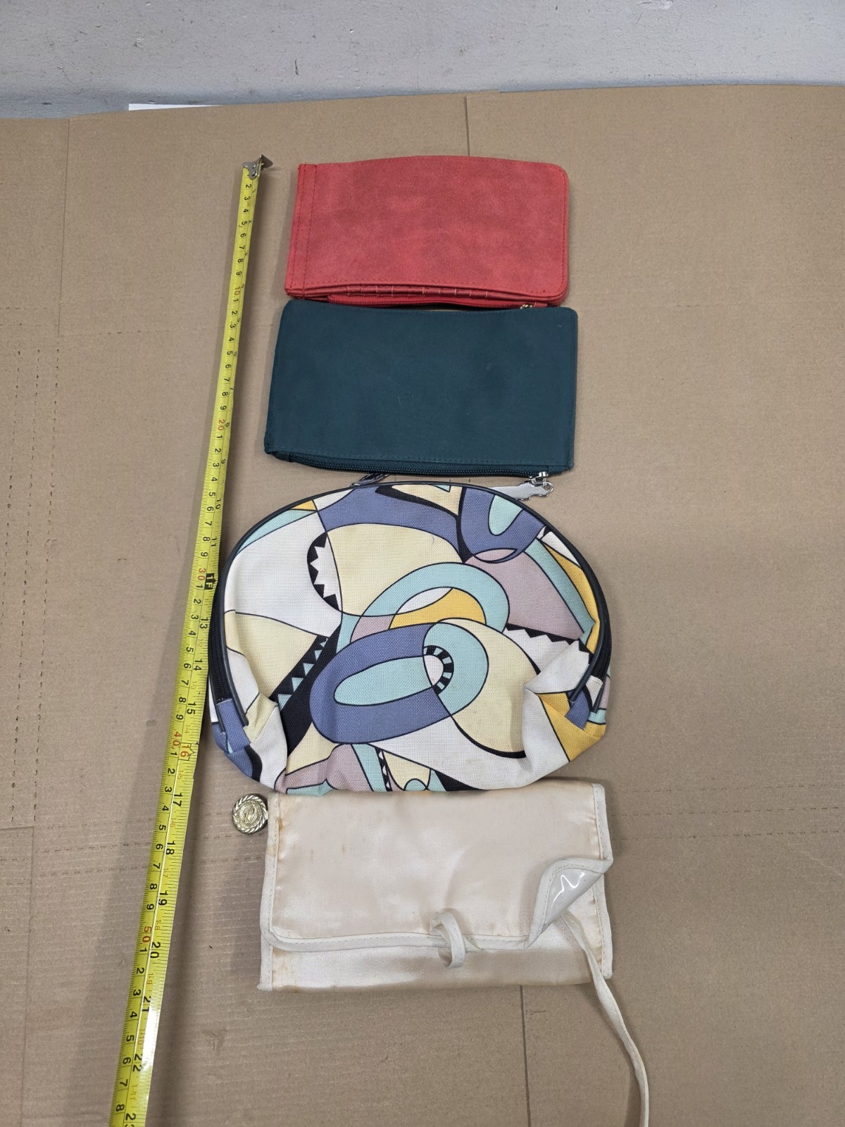 Vintage Oscar De La Renta Cloth Organizer Bag + Others