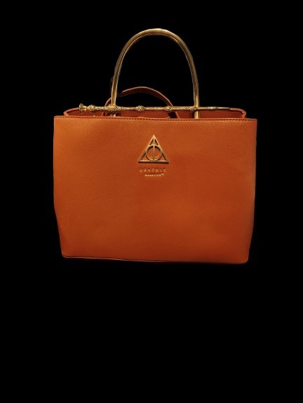 Loungefly Harry Potter Deathly Hallows Elder Wand Cognac Handbag
