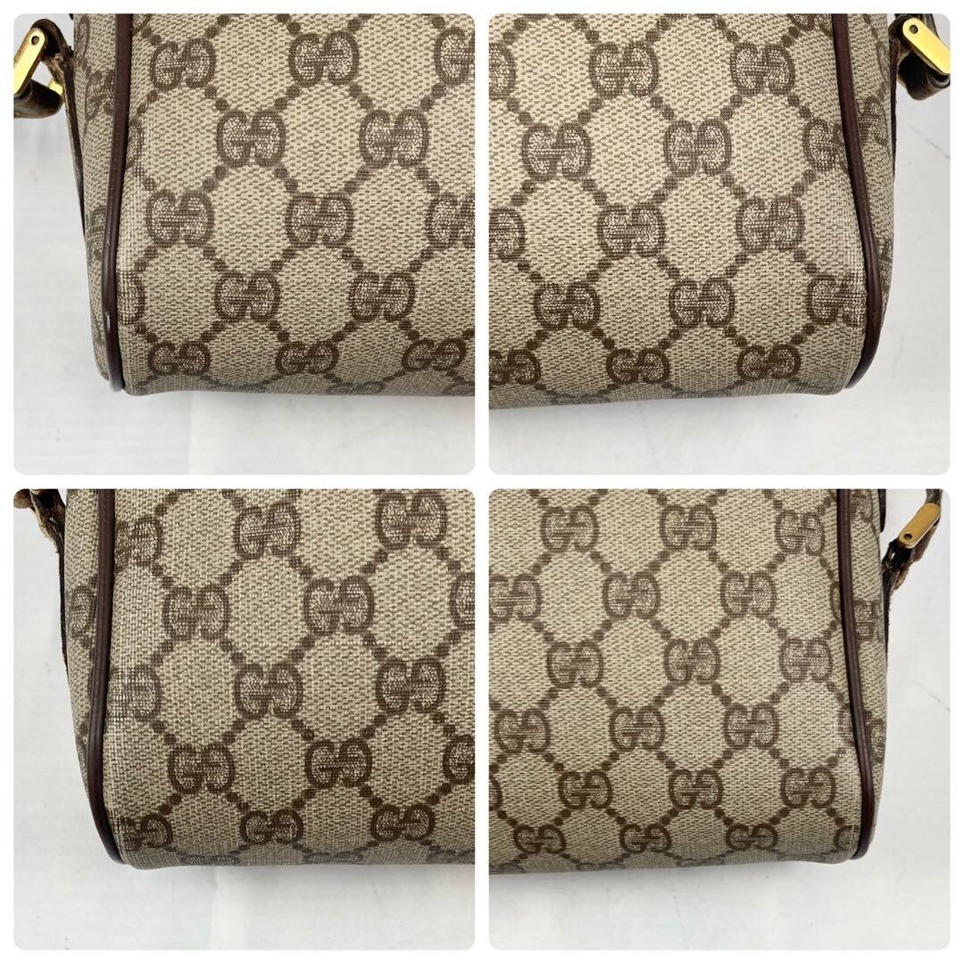 GUCCI Shoulder Bag GG Supreme Web stripe GG monogram Vintage Auth From Japan