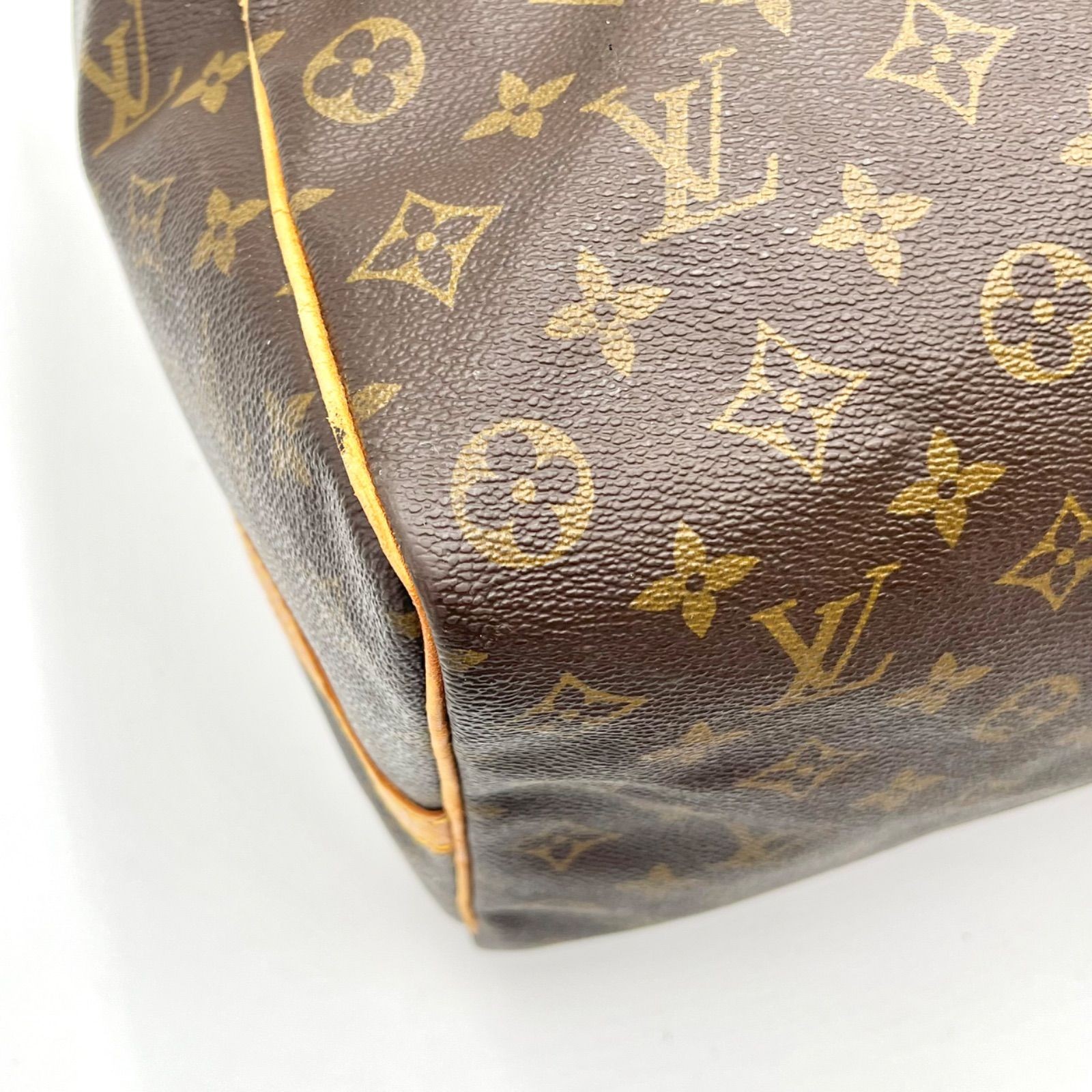 Auth LOUIS VUITTON MonogramKeepall Bandoulière 50 2Way Boston Bag M41416 2Y9386