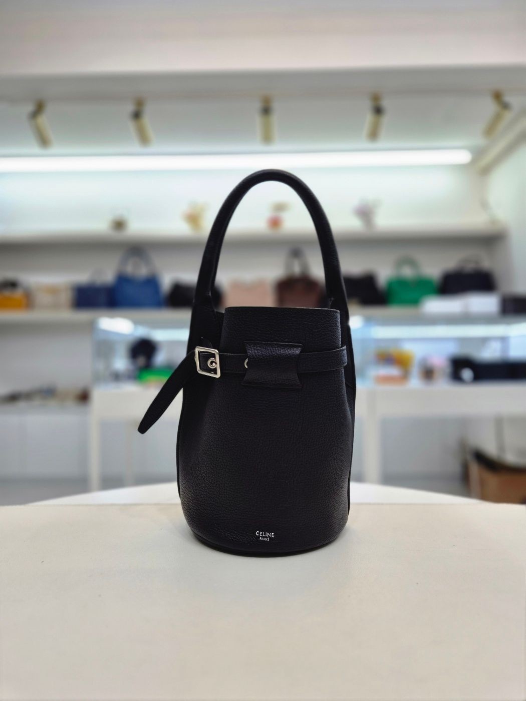 Big Nano Bucket Tote And Shoulder Bag Women Black One Size