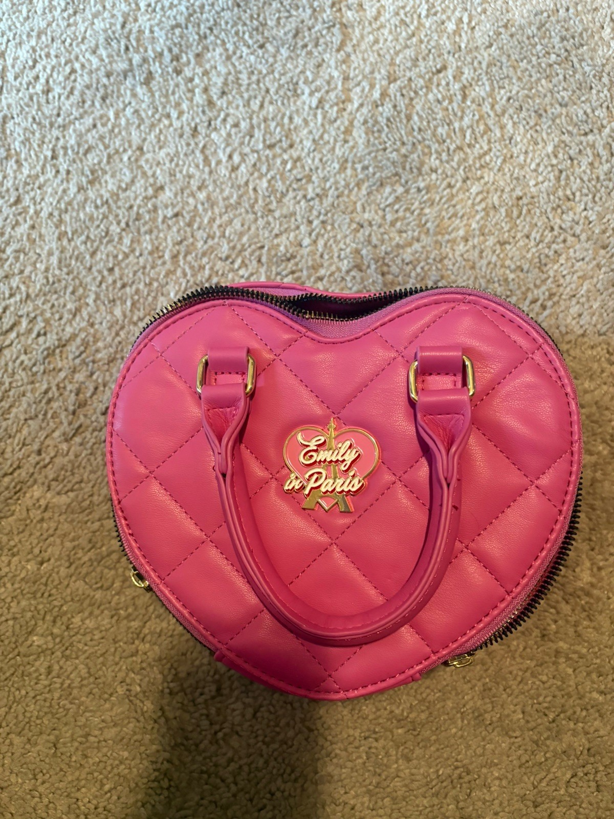 Emily In Paris Heart Shaped Crossbody Bag