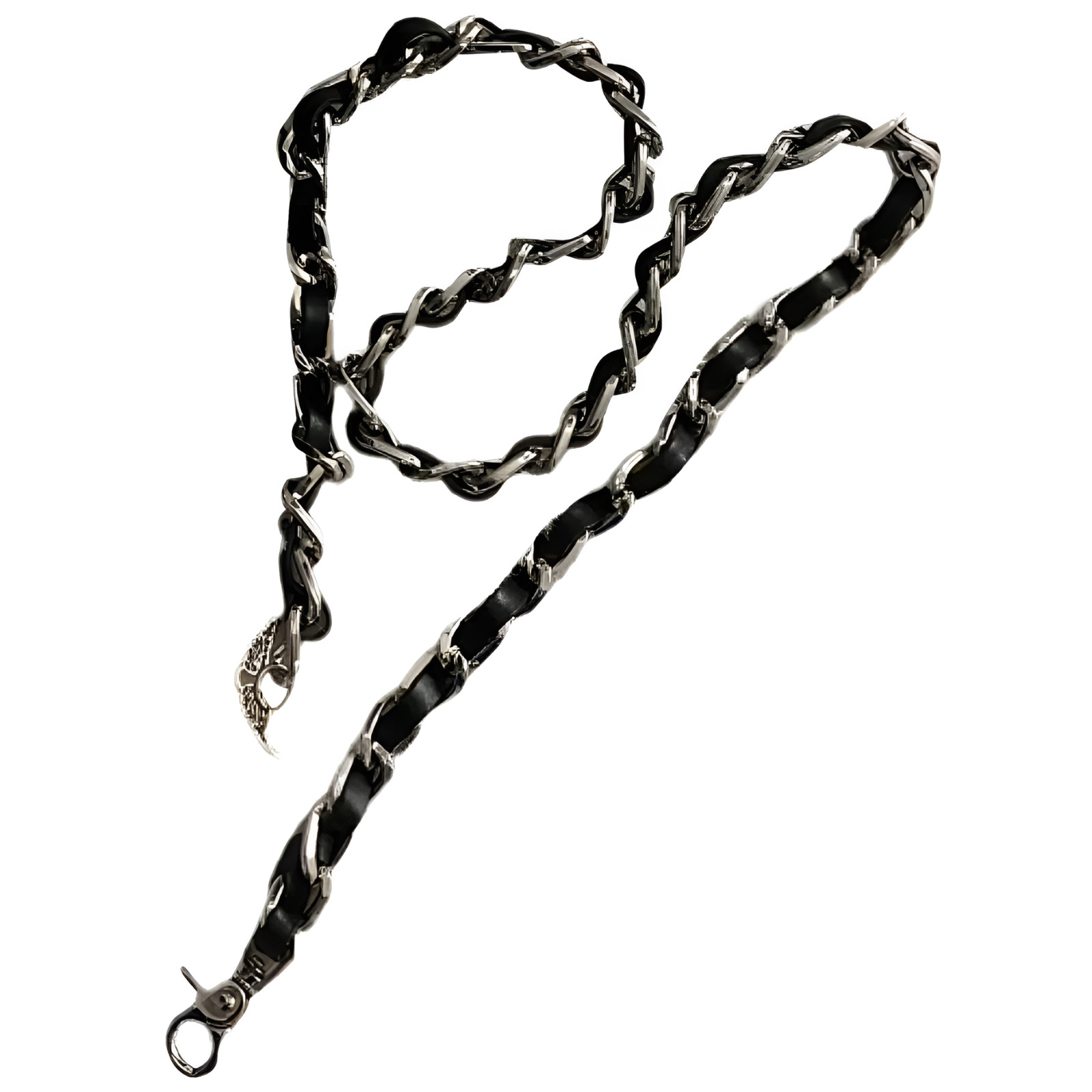 Zadig & Voltaire Women’s Chain & Grained Leather Strap